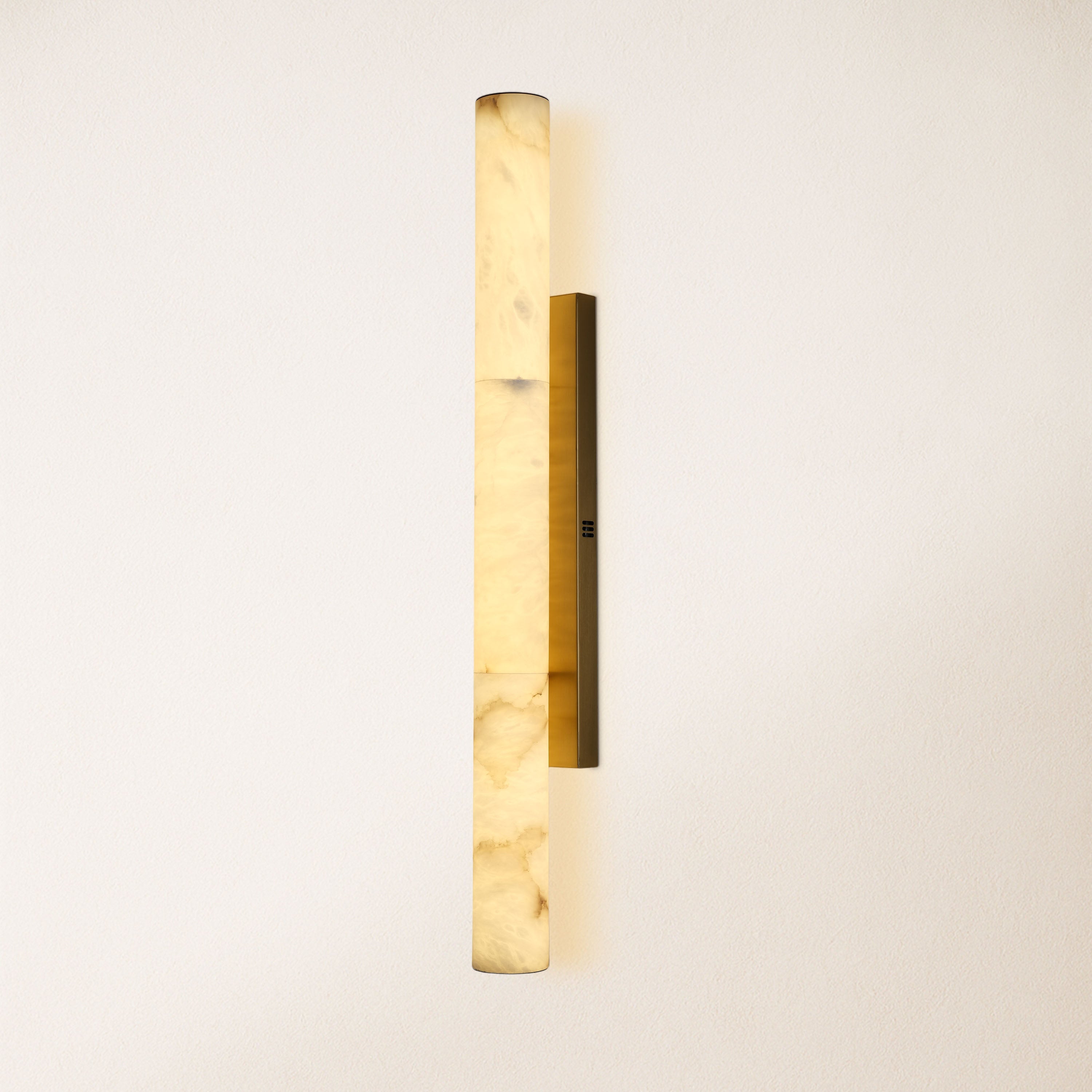 Sylvia Palladian Alabaster Wall Sconce 36"H