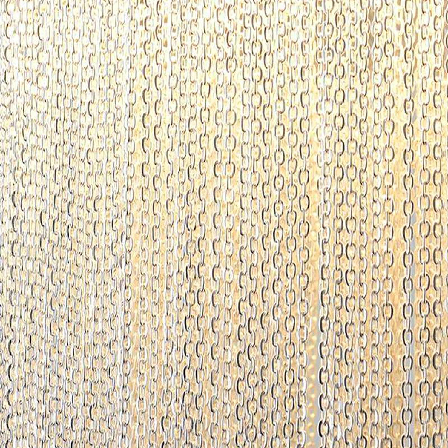 Teresa Cadena Chain Tassel Pendant Light Fixture 8"W