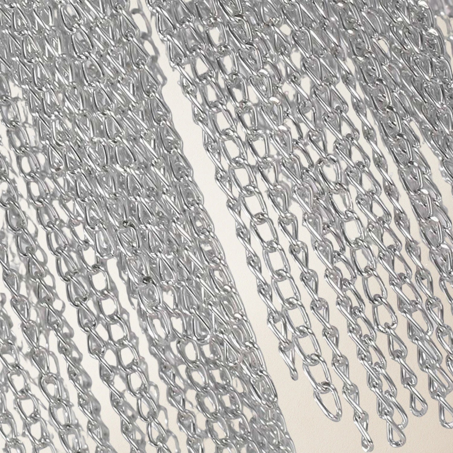 Teresa Cadena Chain Tassel Ceiling Light Fixture 16"D