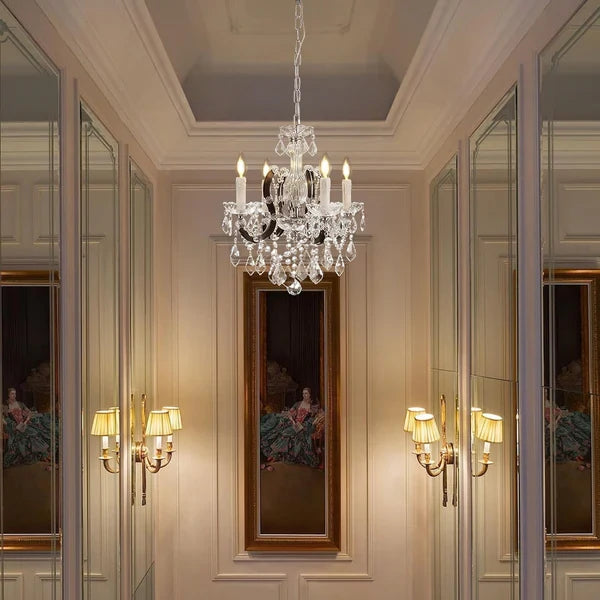 Roco Crystal Classical Round Chandelier 18"D