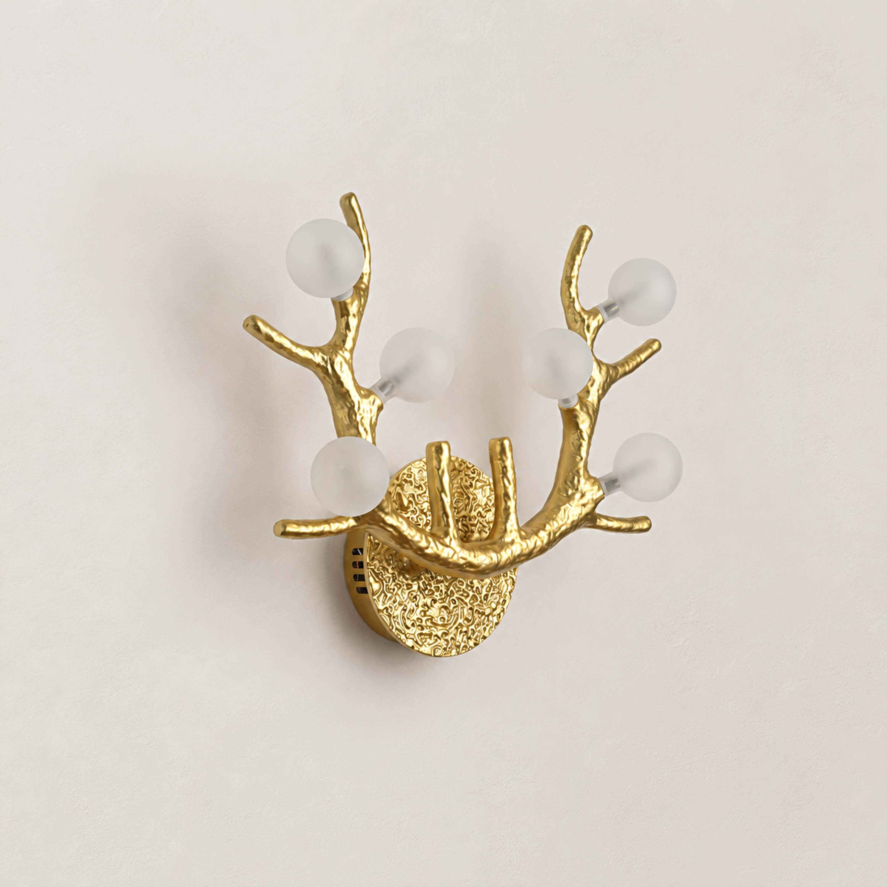 Cervia Antler Branch Wall Sconce 15"W