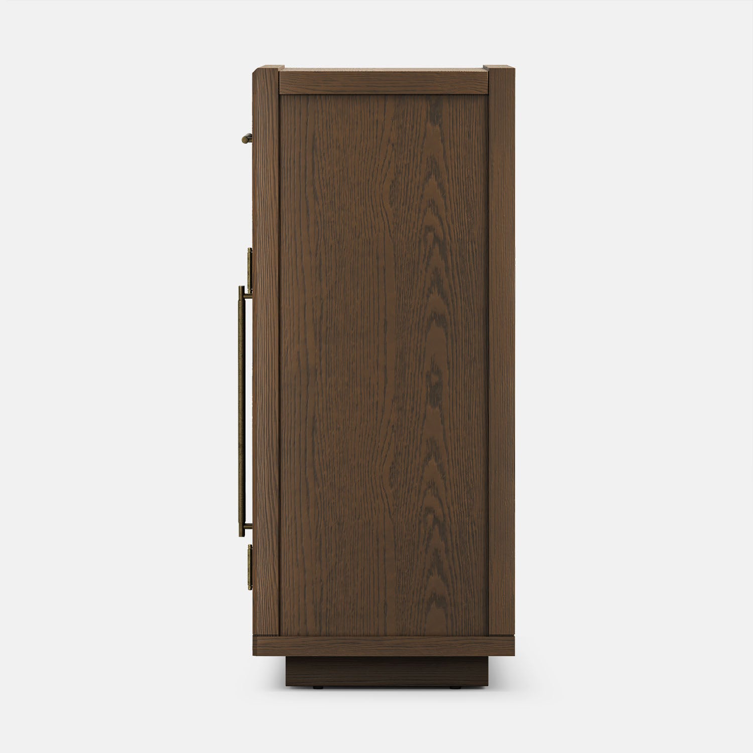 Alvar Arched 32" Oak Storage Cabinet with Drawers