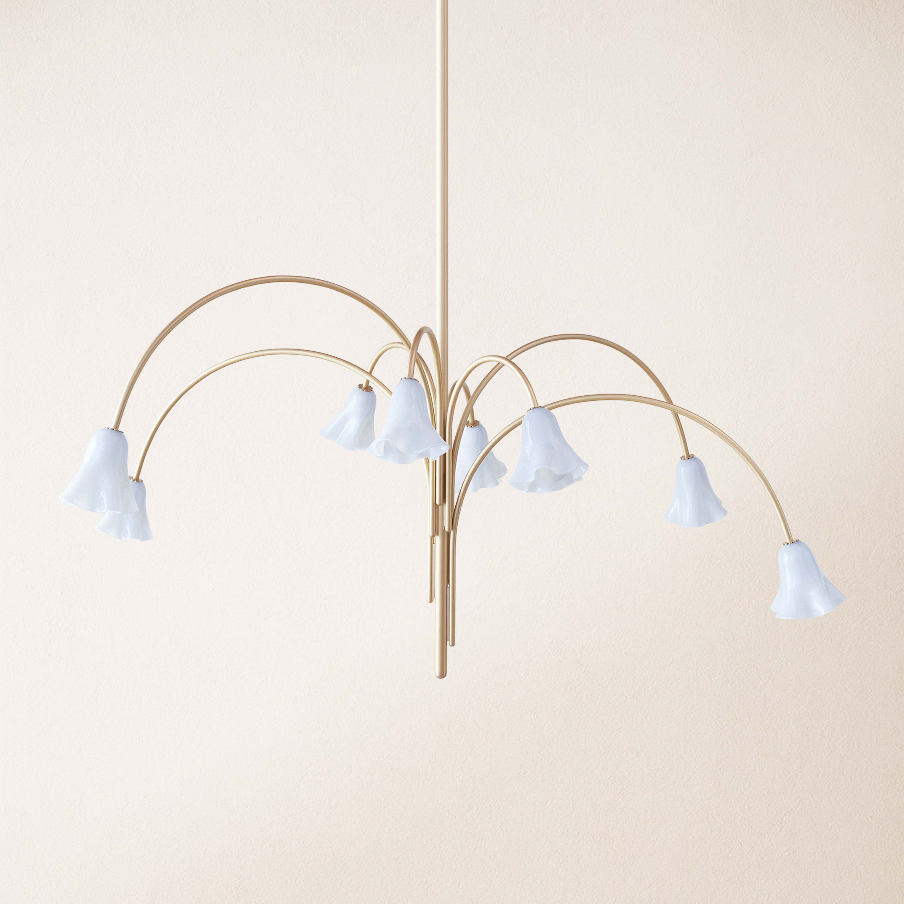 Florea Glass Art Chandelier