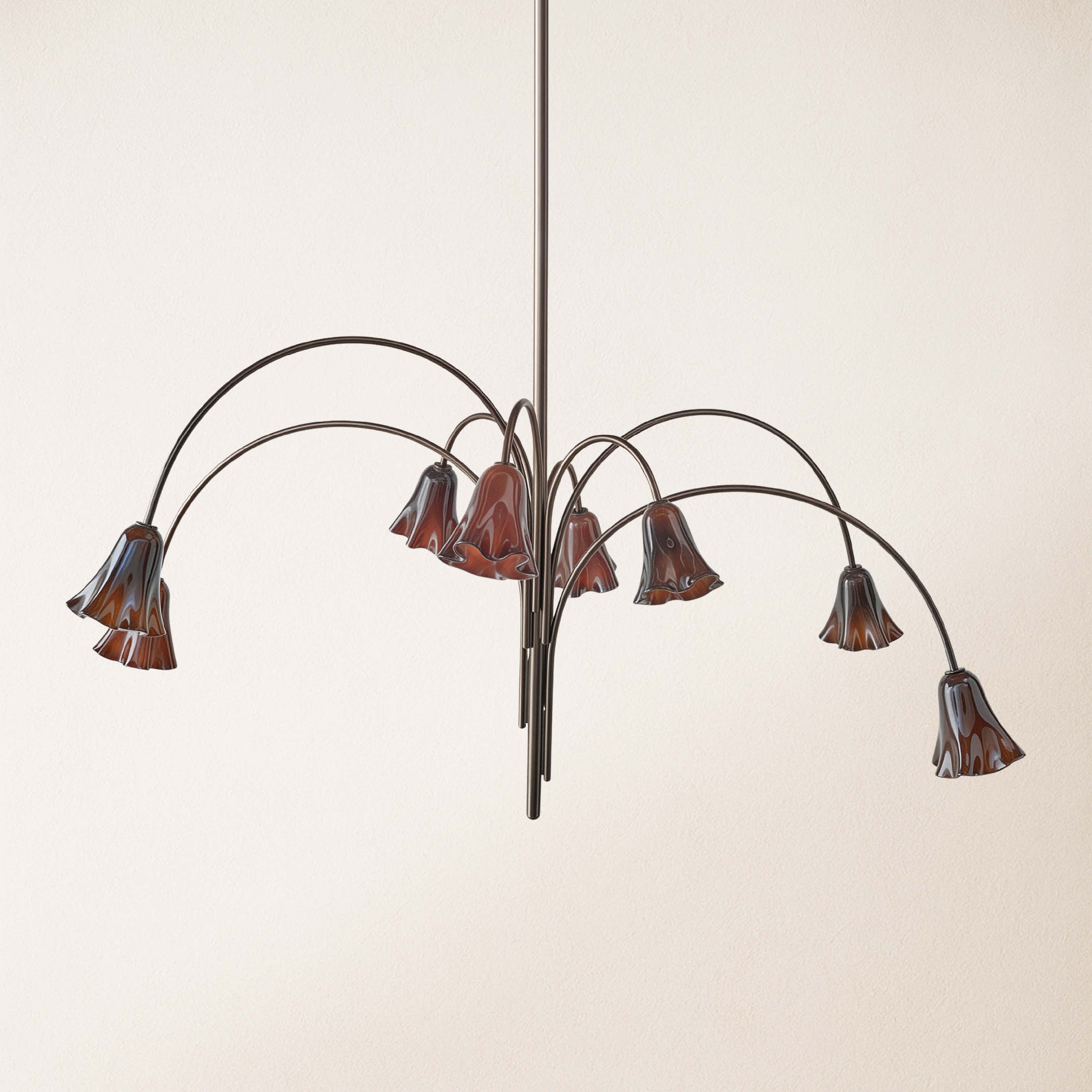 Florea Glass Art Chandelier