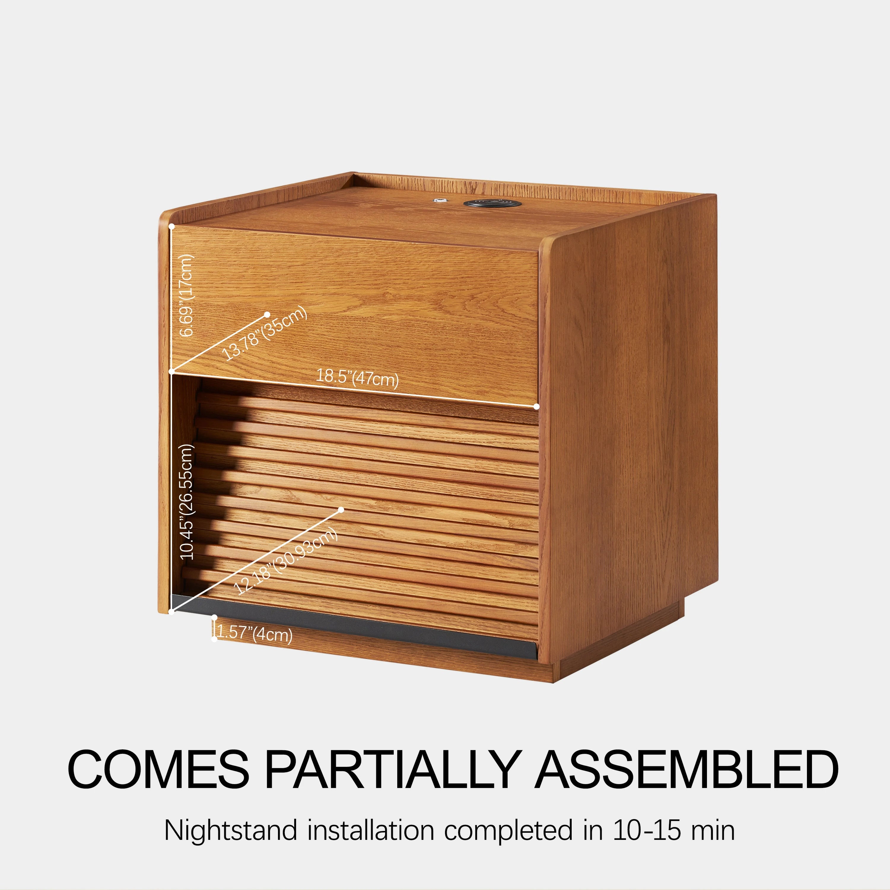 Devon Oak Nightstand