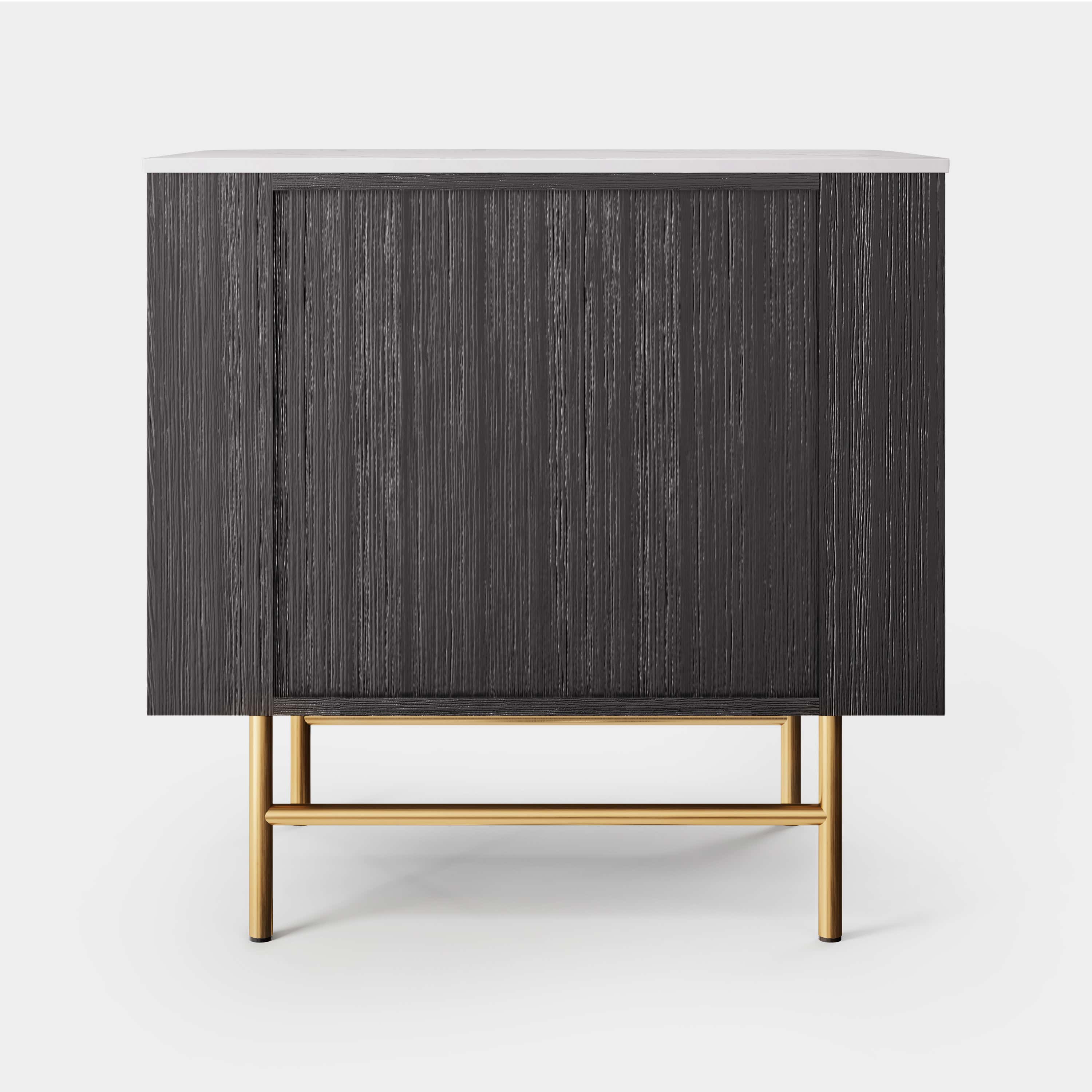 Ewan Sintered Stone Nightstand 26"W