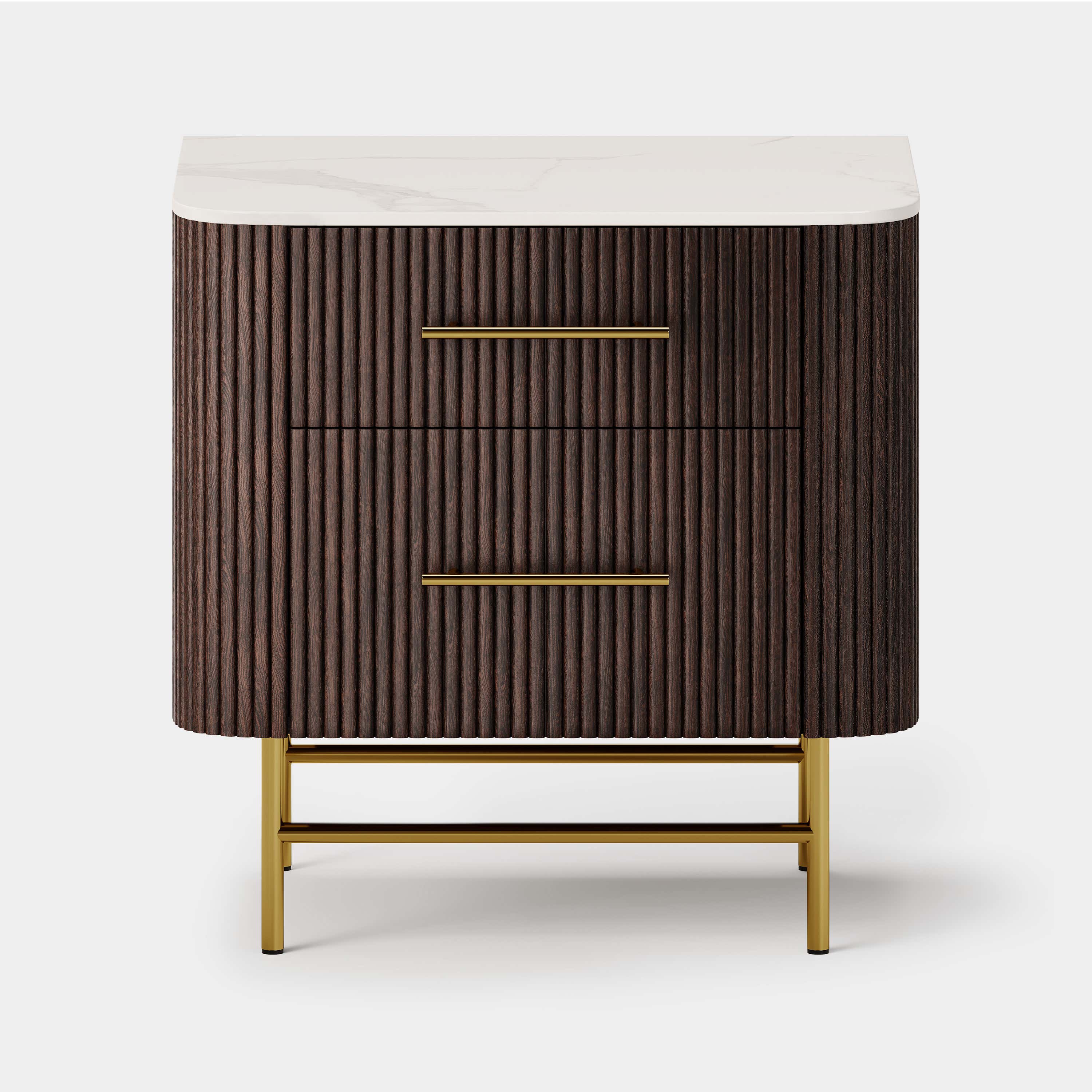 Ewan Sintered Stone Nightstand 26"W