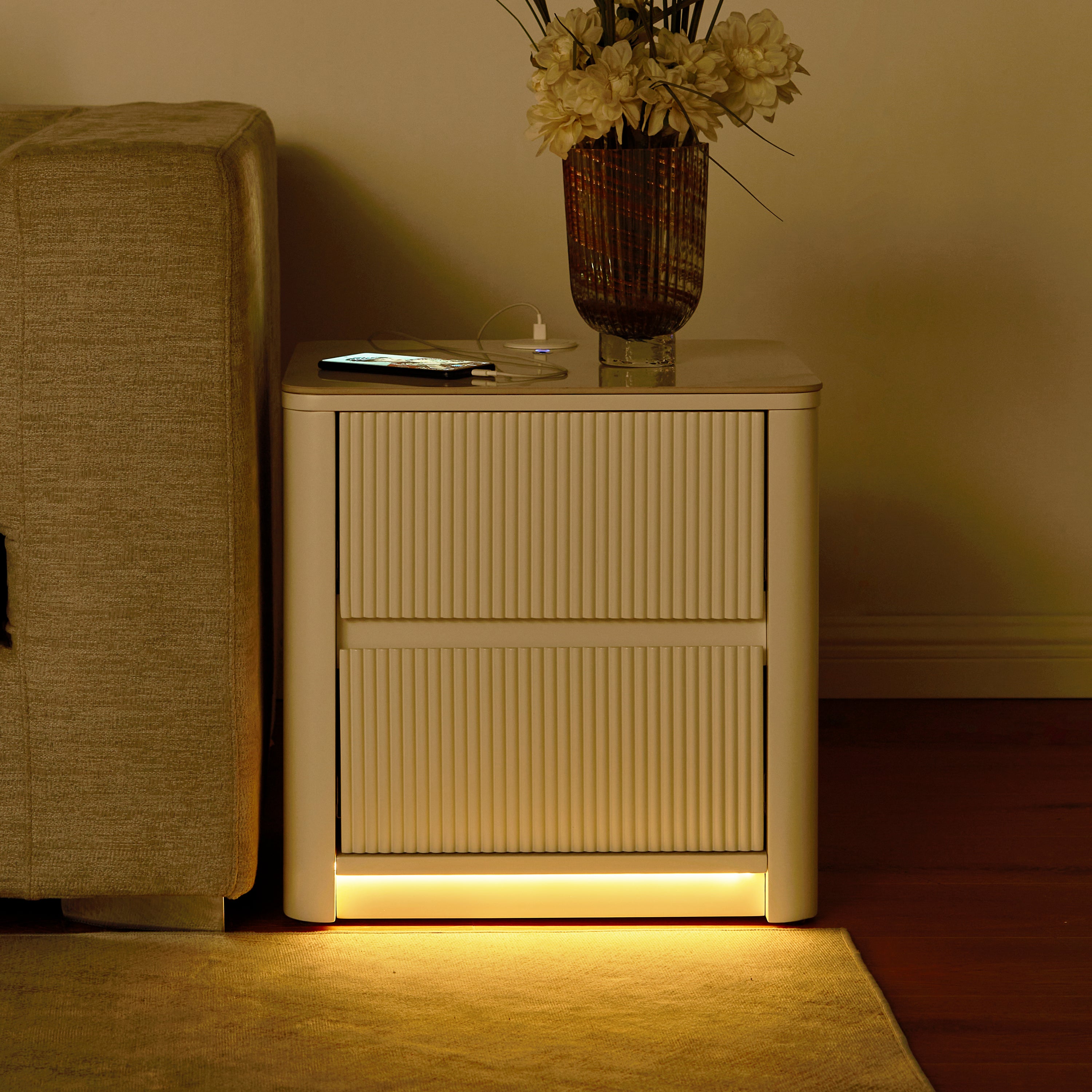 Celia Oak Nightstand