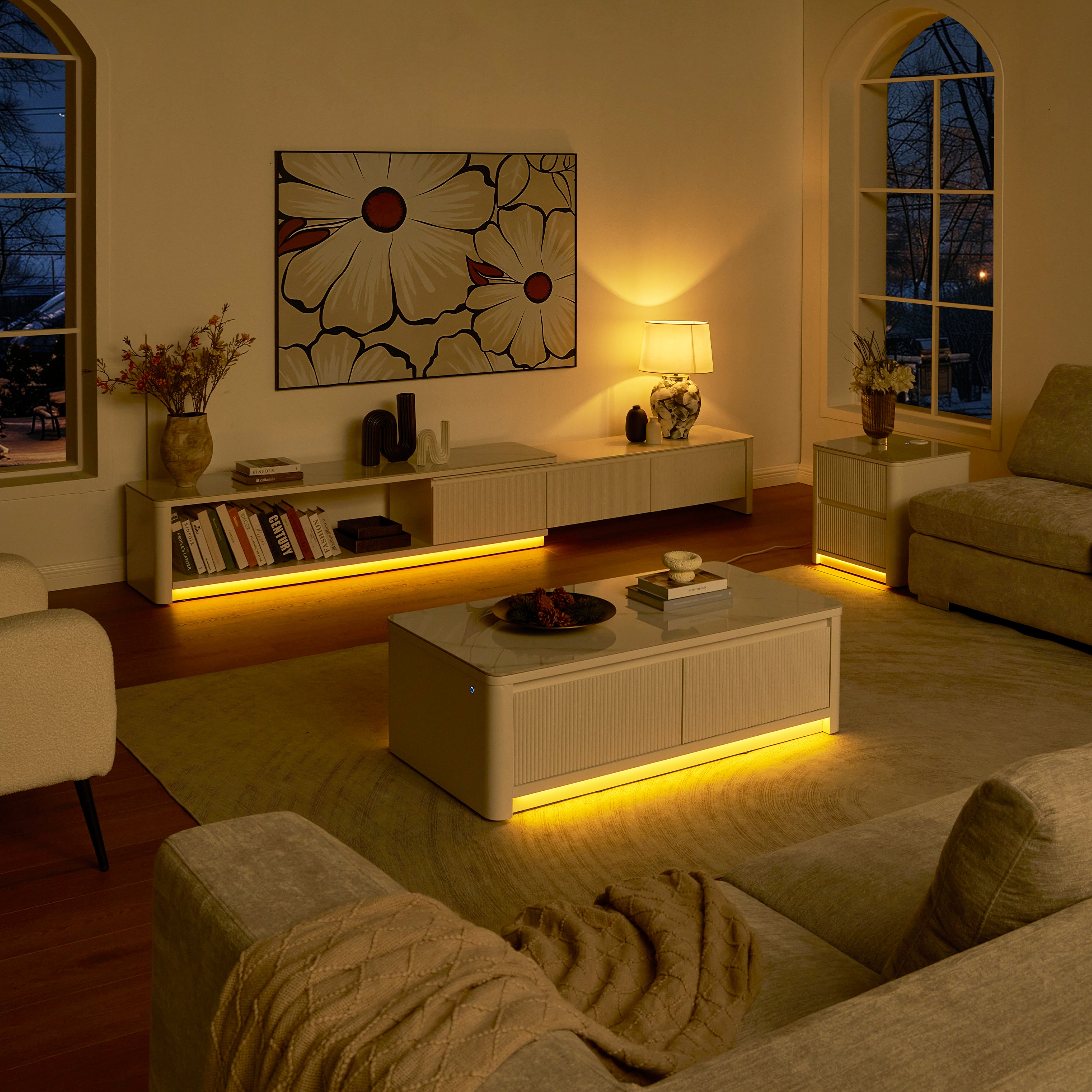 Celia Oak Coffee Table