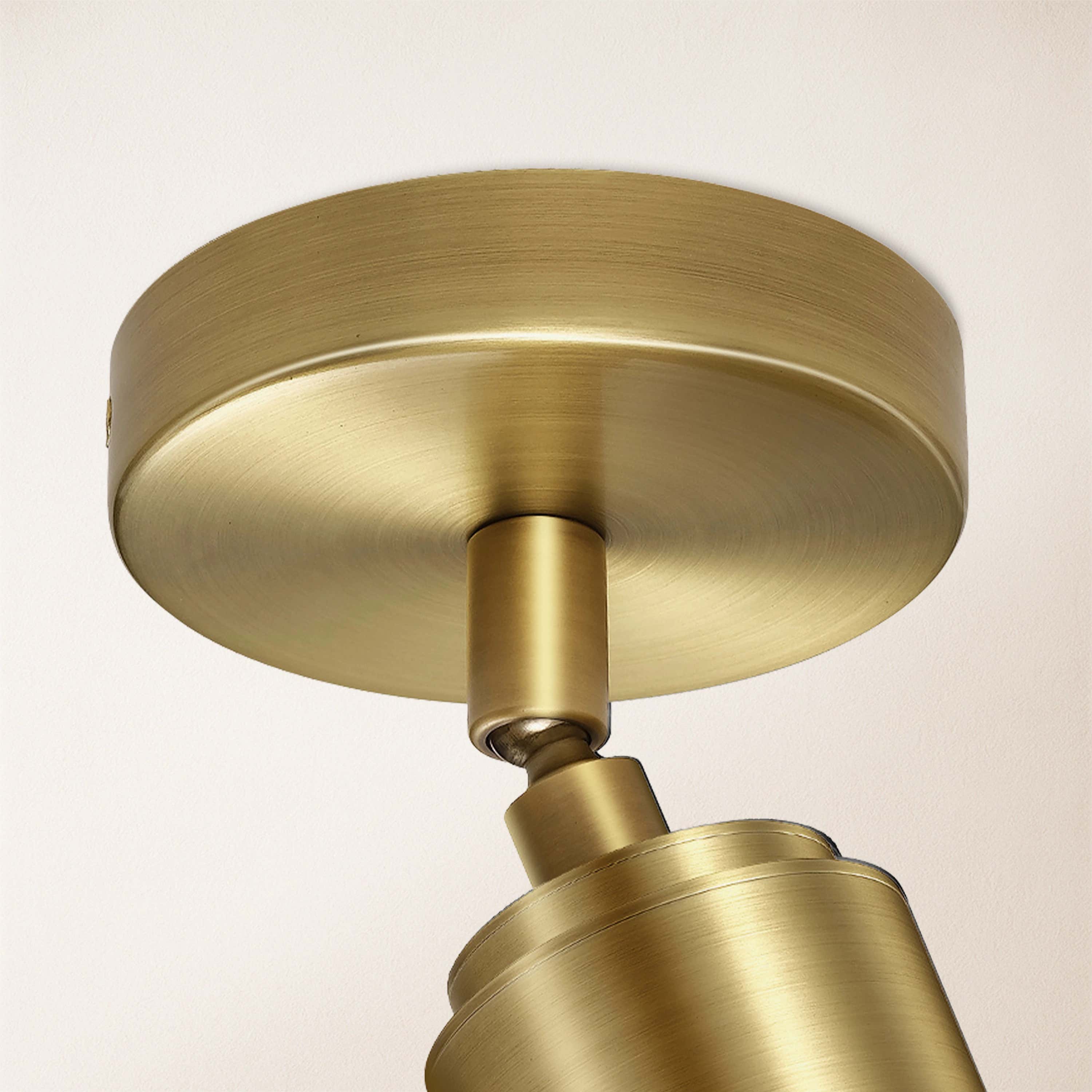 Art Glow Adjustable Spot Downlight Flush Mount 2.8"D