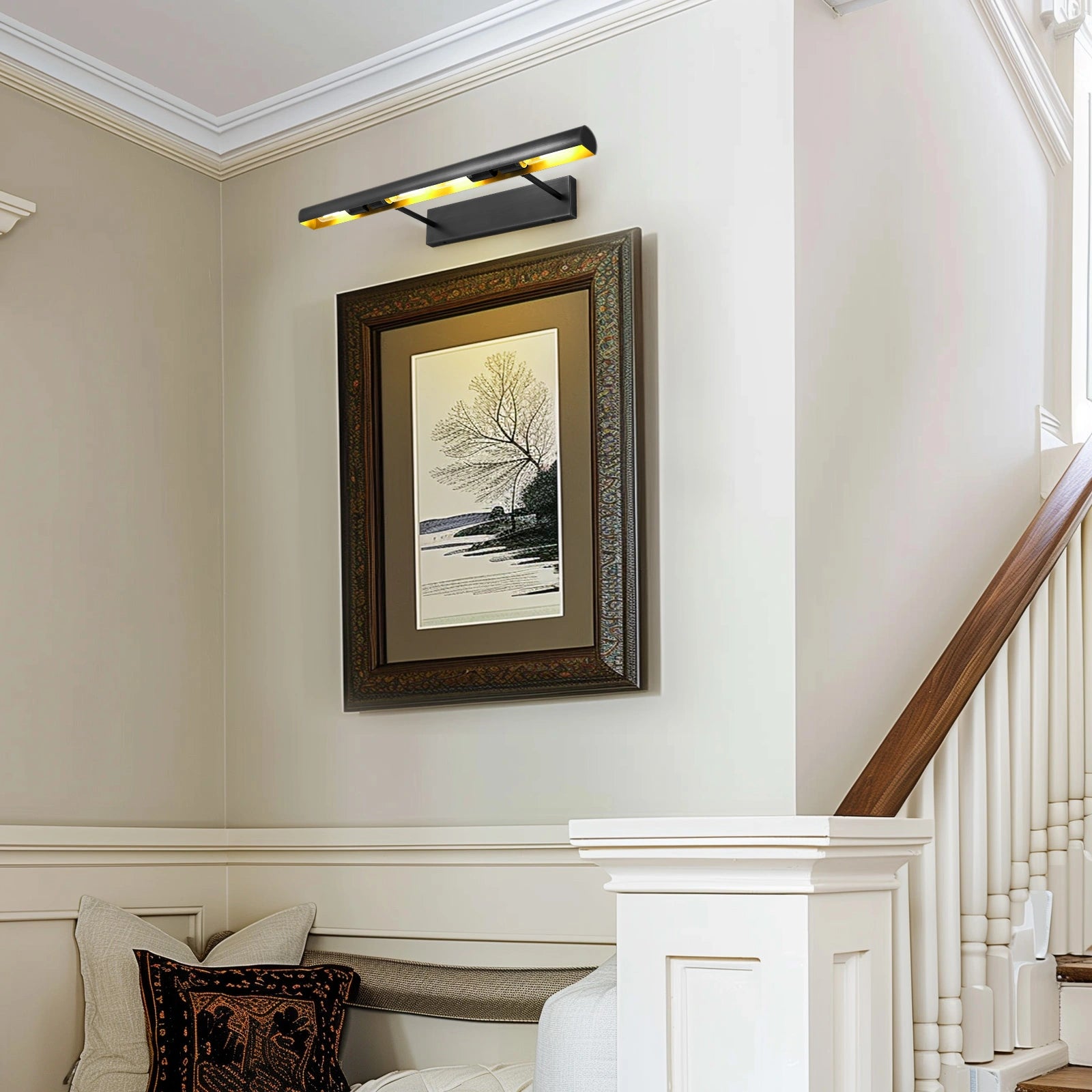 ArtGlow Picture Light 30"W#Finish_Black