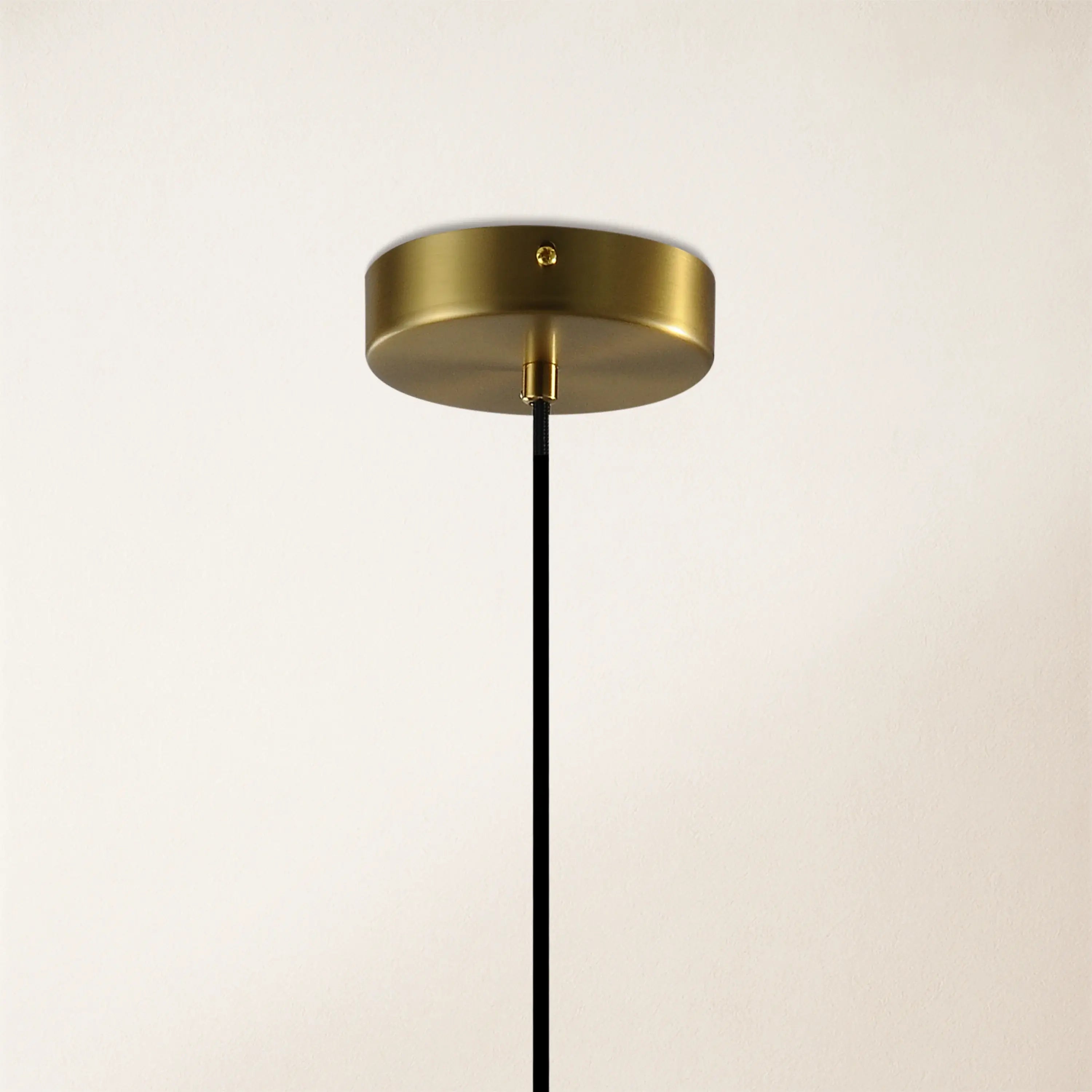 Ares Alabaster Water-Drop Pendant 7"D