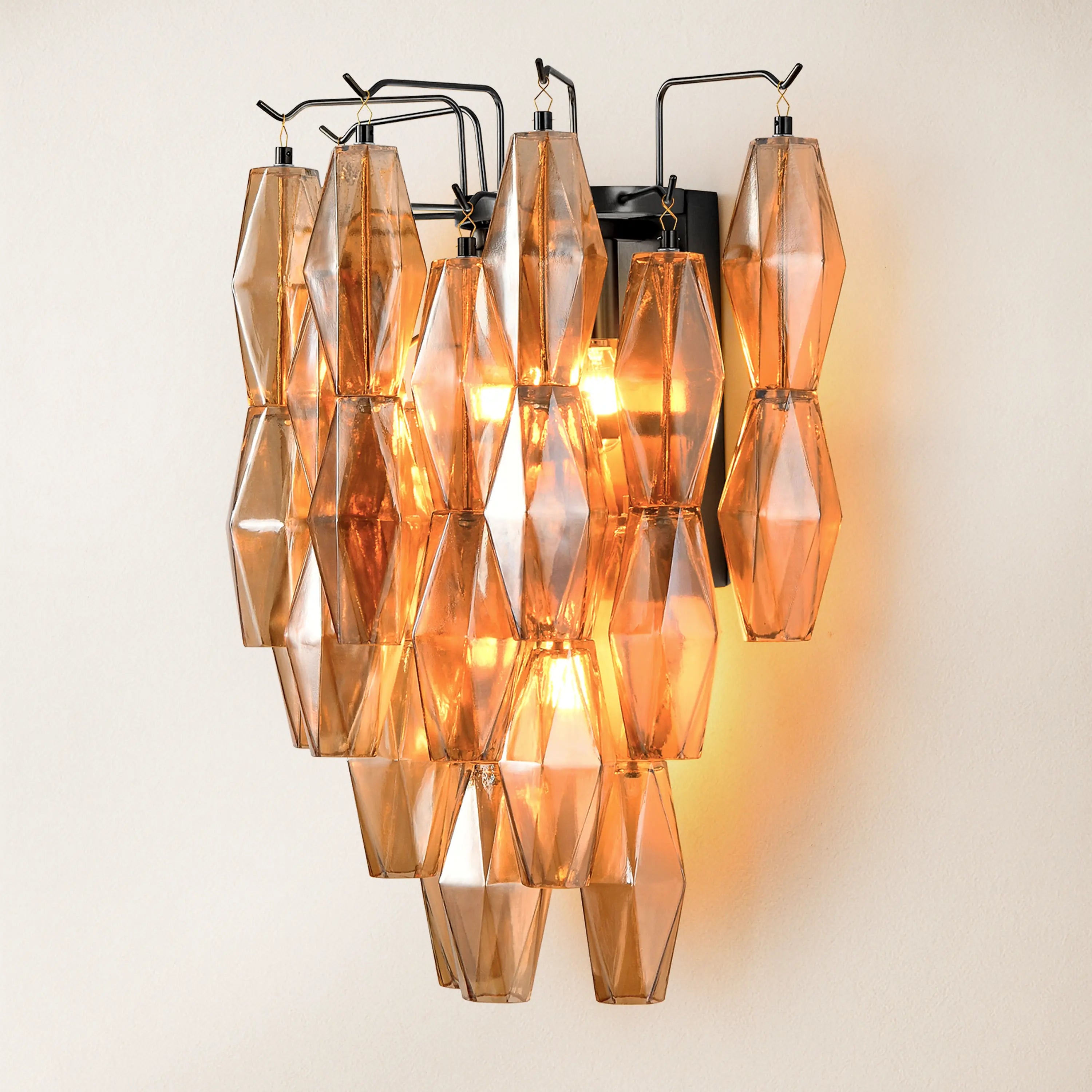 Celestial Drop Glass Wall Sconce