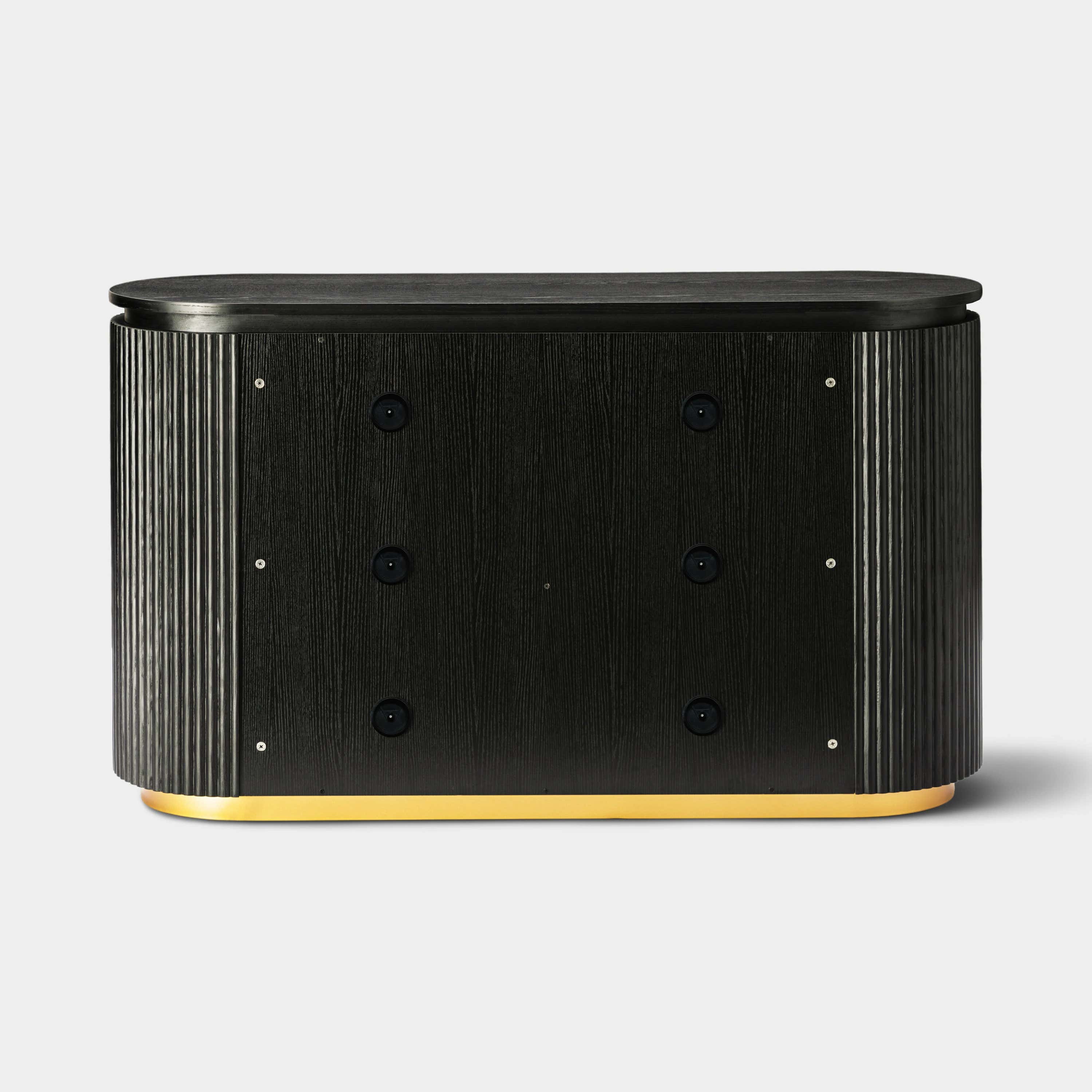 Holton Oak Media Console And Sideboard Set