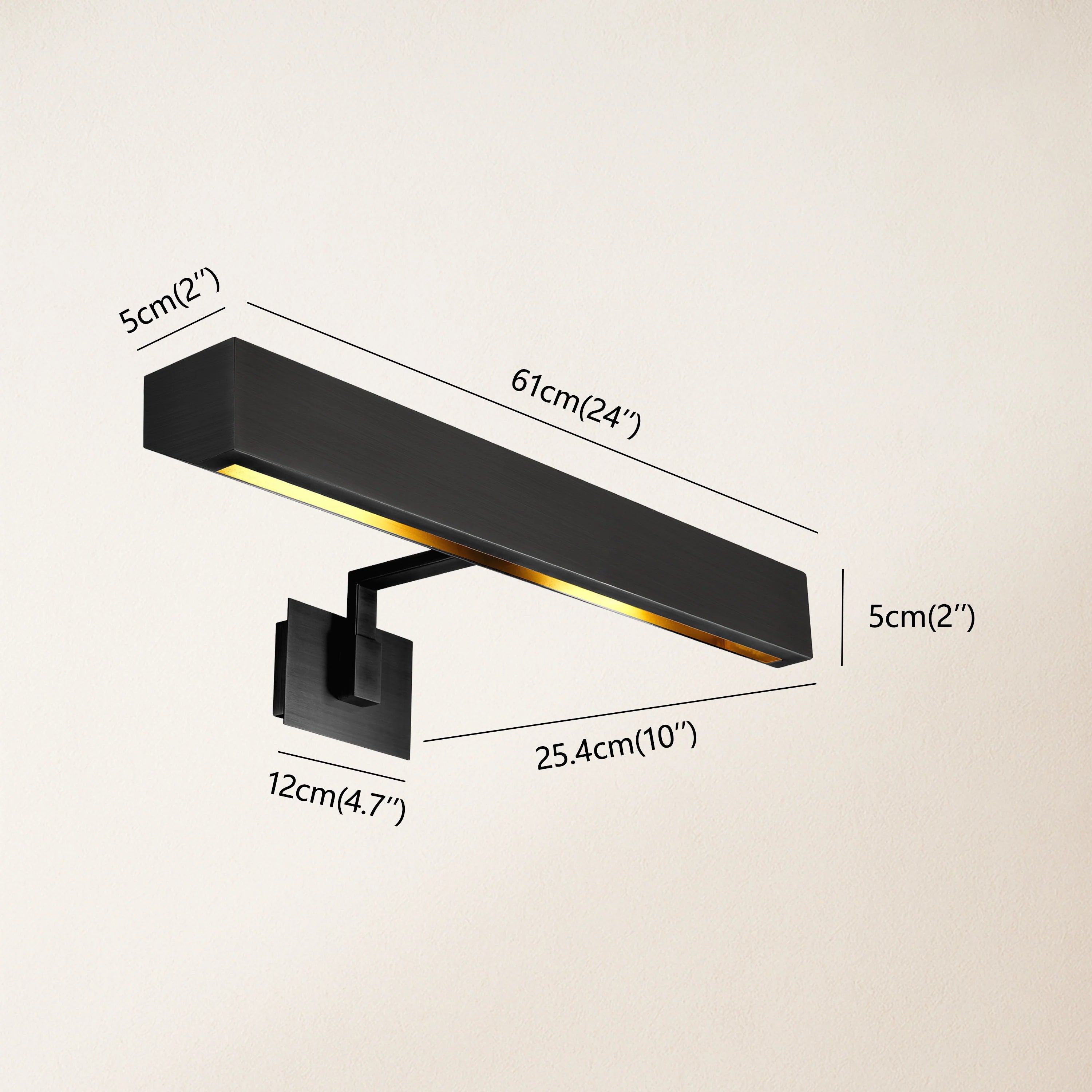 Brushed Radiance Picture Light 24"W