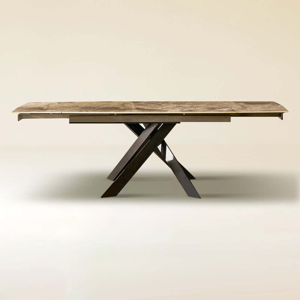 Labarthe Extended Rectangular Sintered Stone Dining Table 160cm-240cm