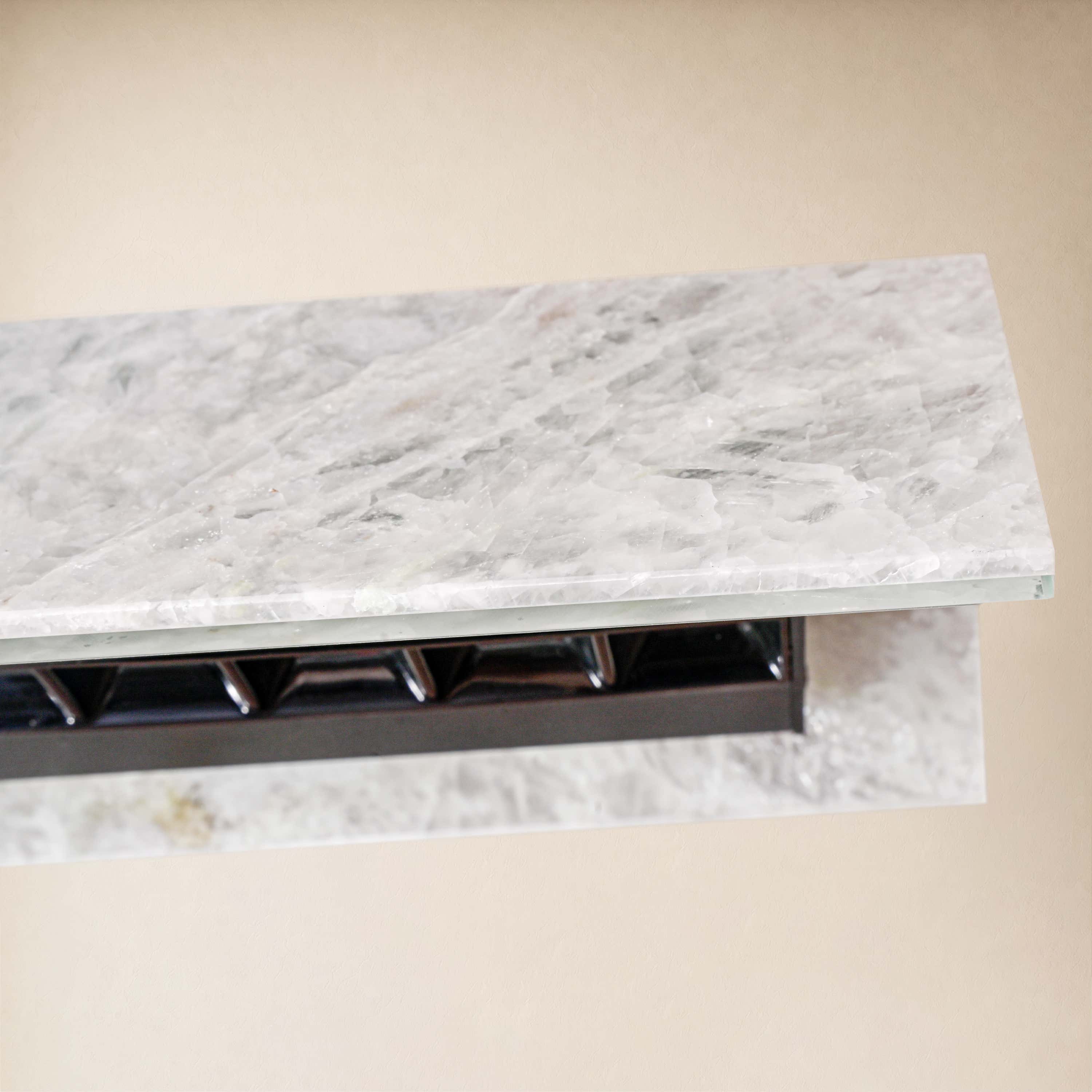 Pietra Blue Marble Linear Chandelier 49.2"D