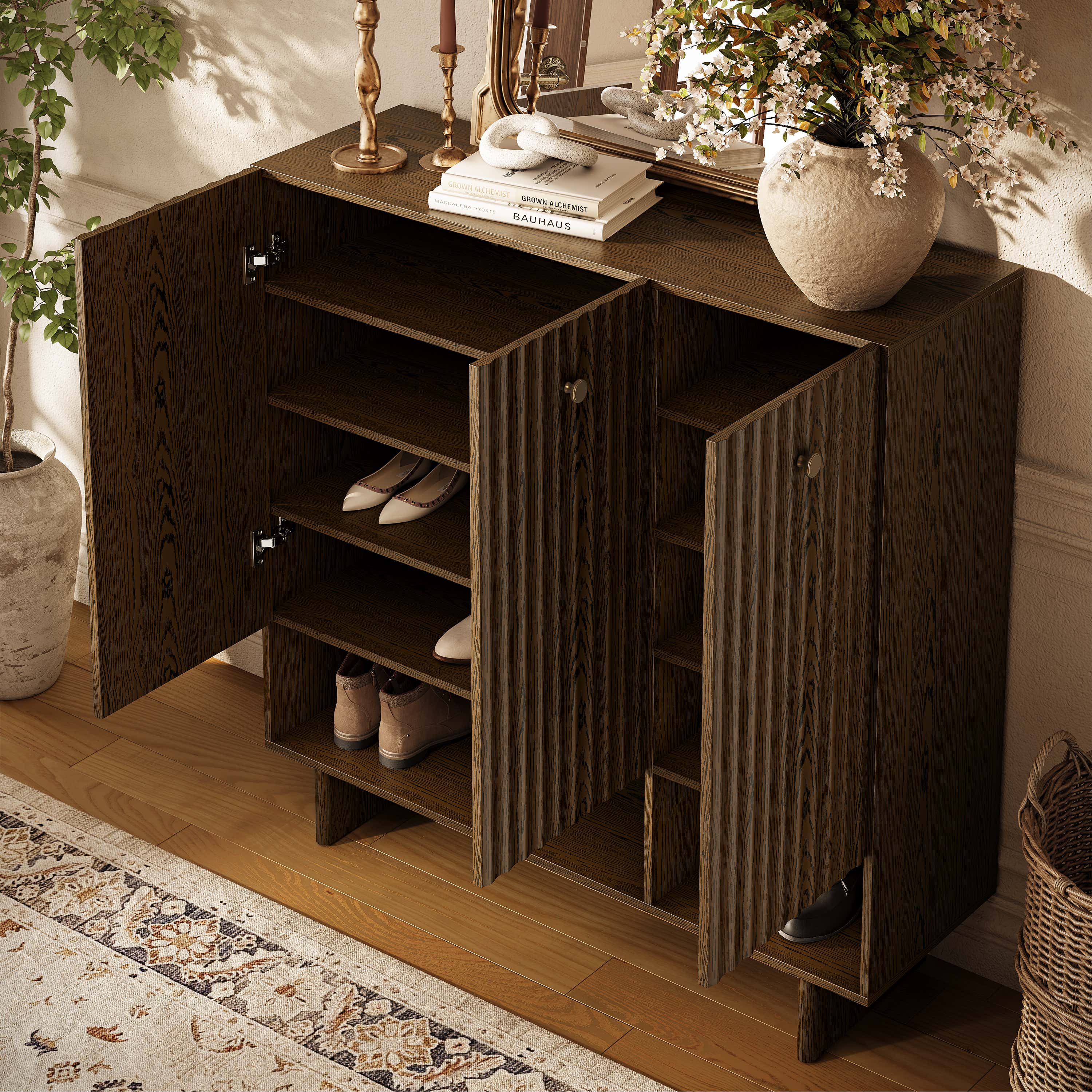 Noor Shoe Storage 47"W