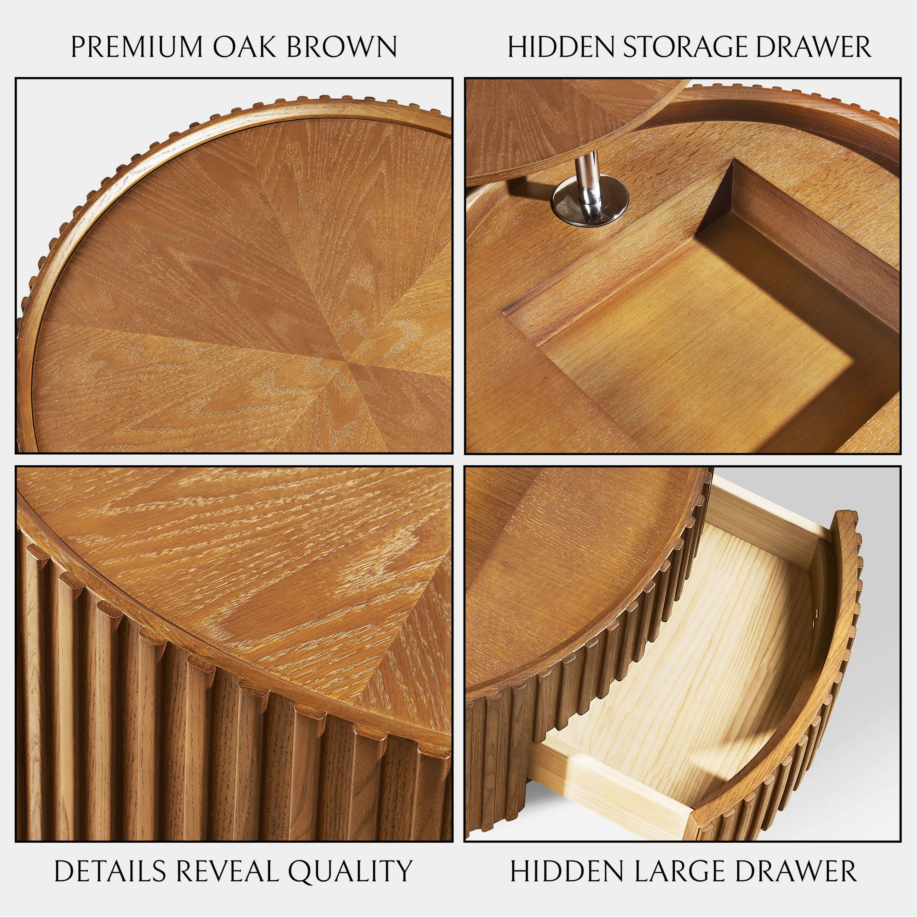 Mid-Century Coffee Table 80cm