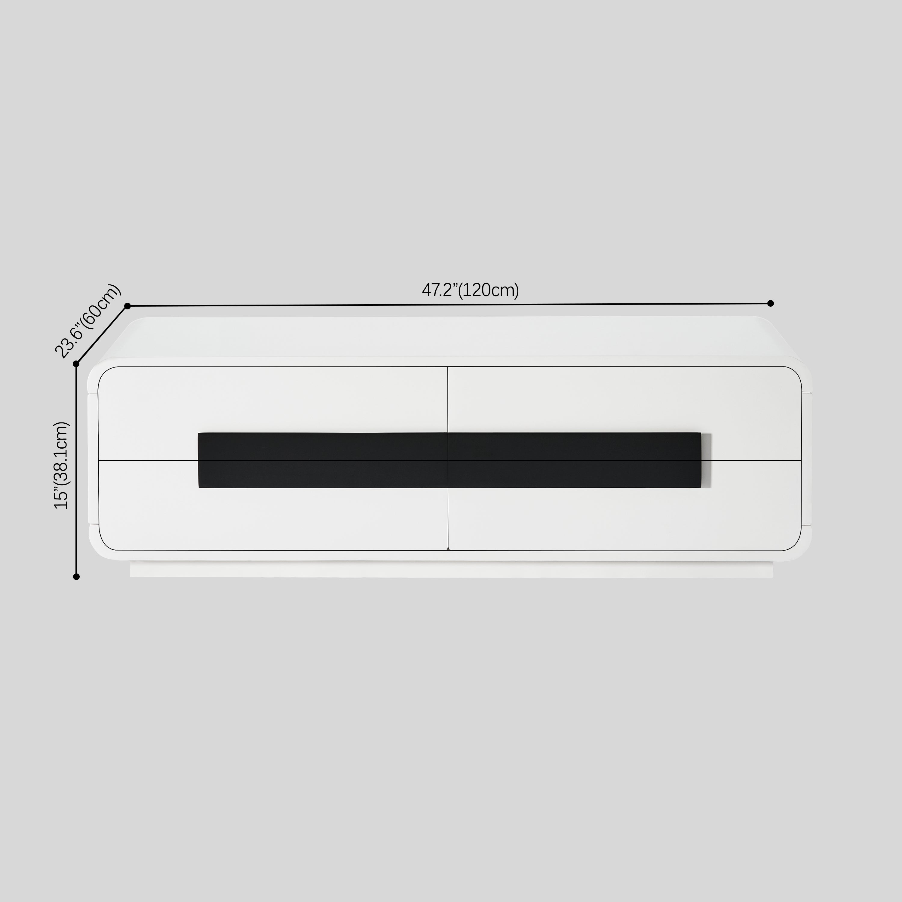 Soren Media Console And Coffee Table Set