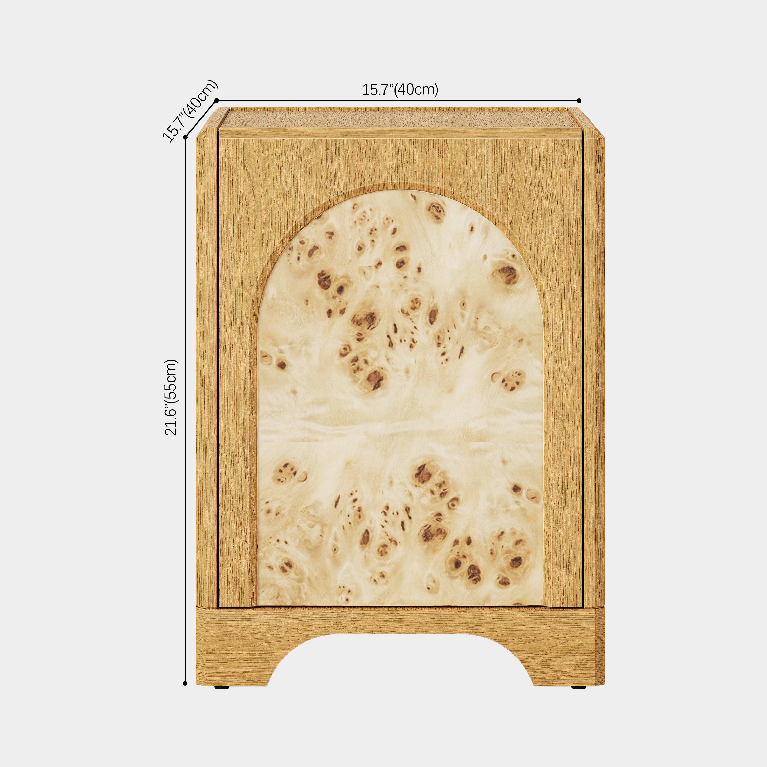 Aurora Oak Side Table