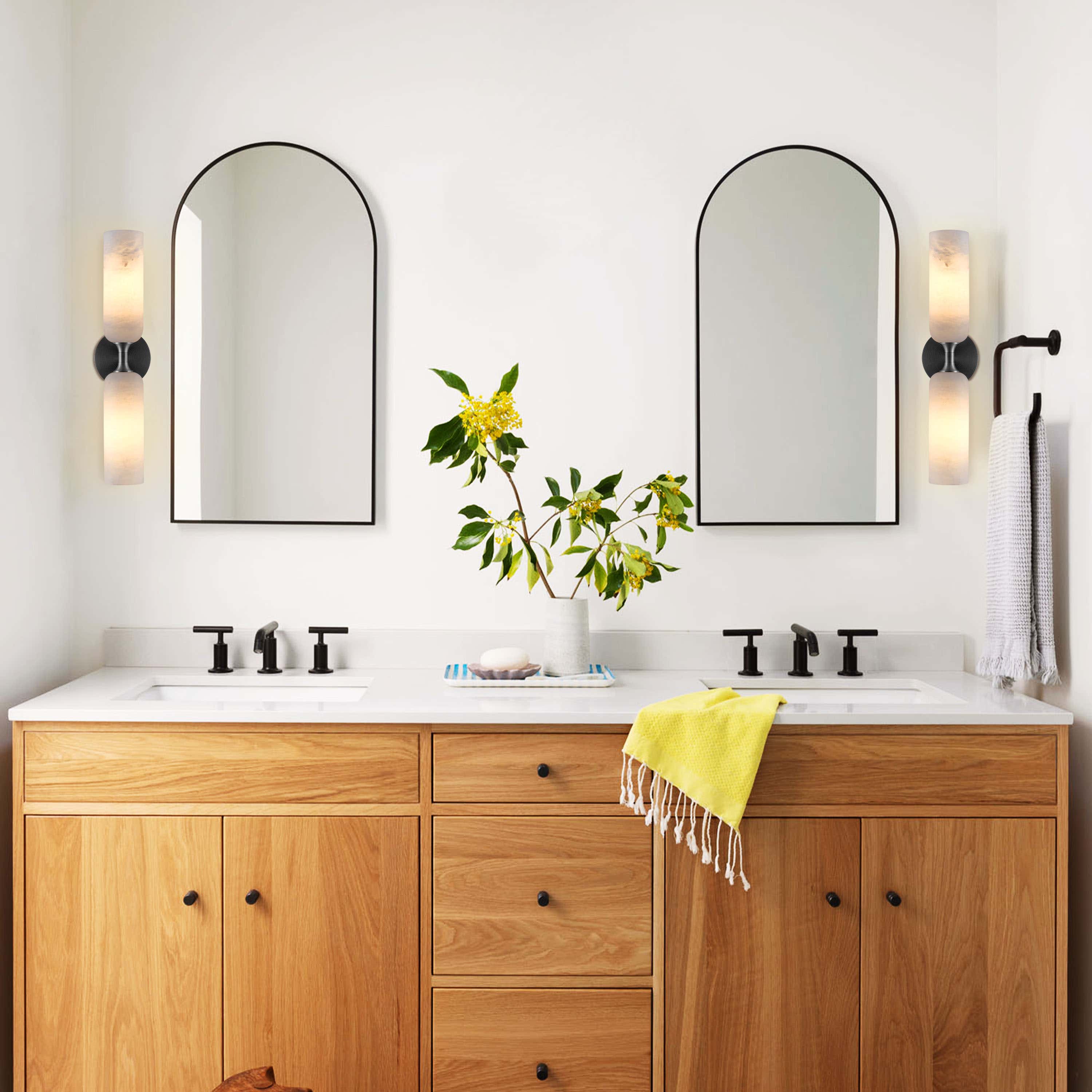 Axis Alabaster Wall Sconce 19.6"H