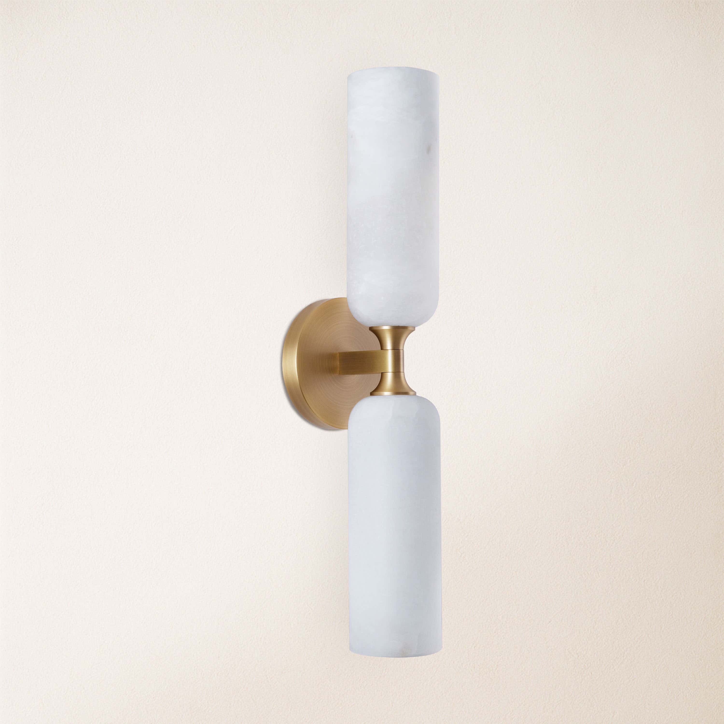 Axis Alabaster Wall Sconce 19.6"H