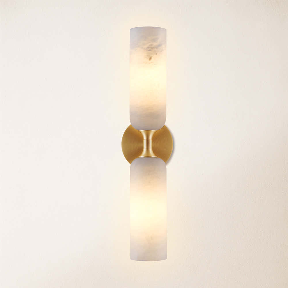 Axis Alabaster Wall Sconce 19.6"H
