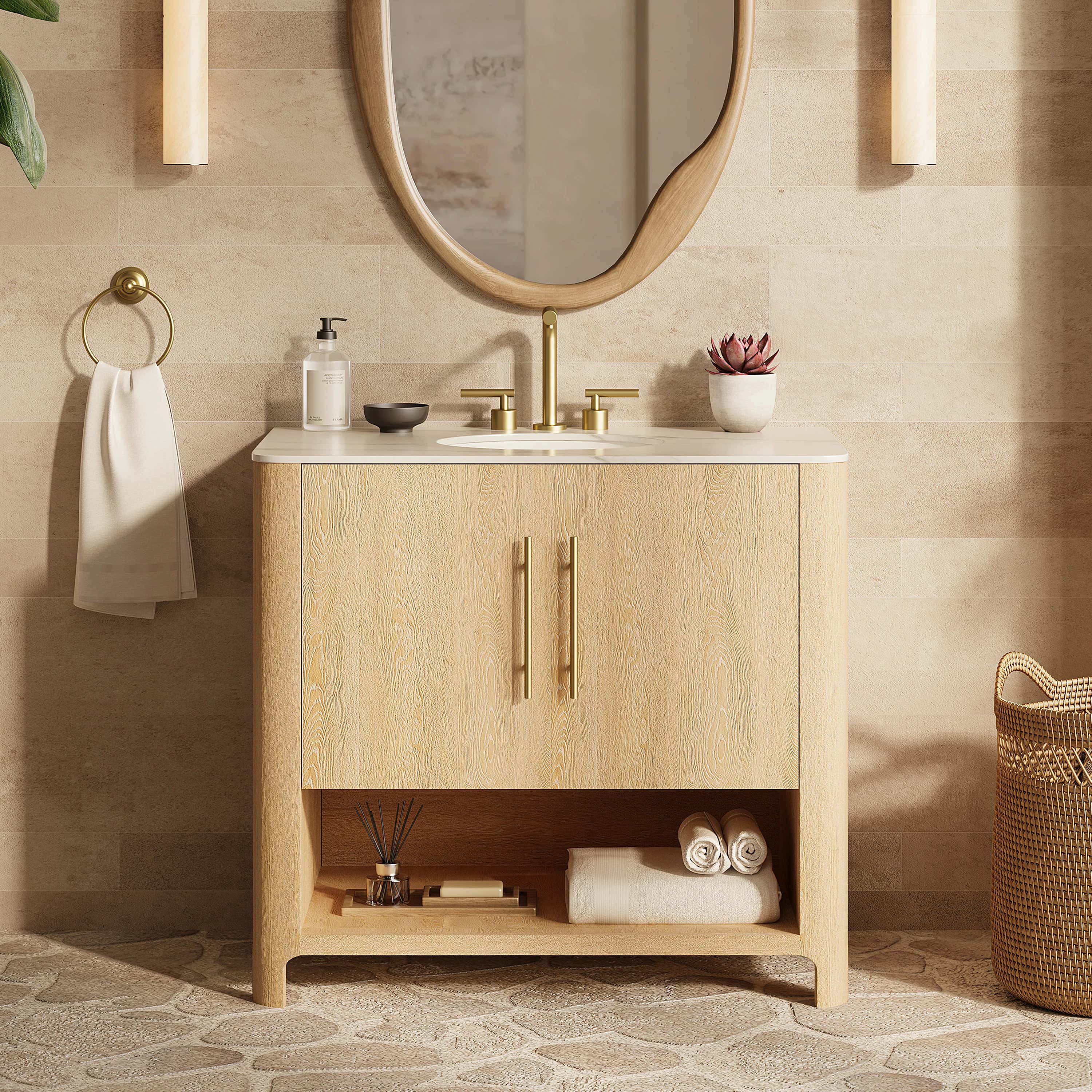 Jude Bathroom Vanity 92cm W