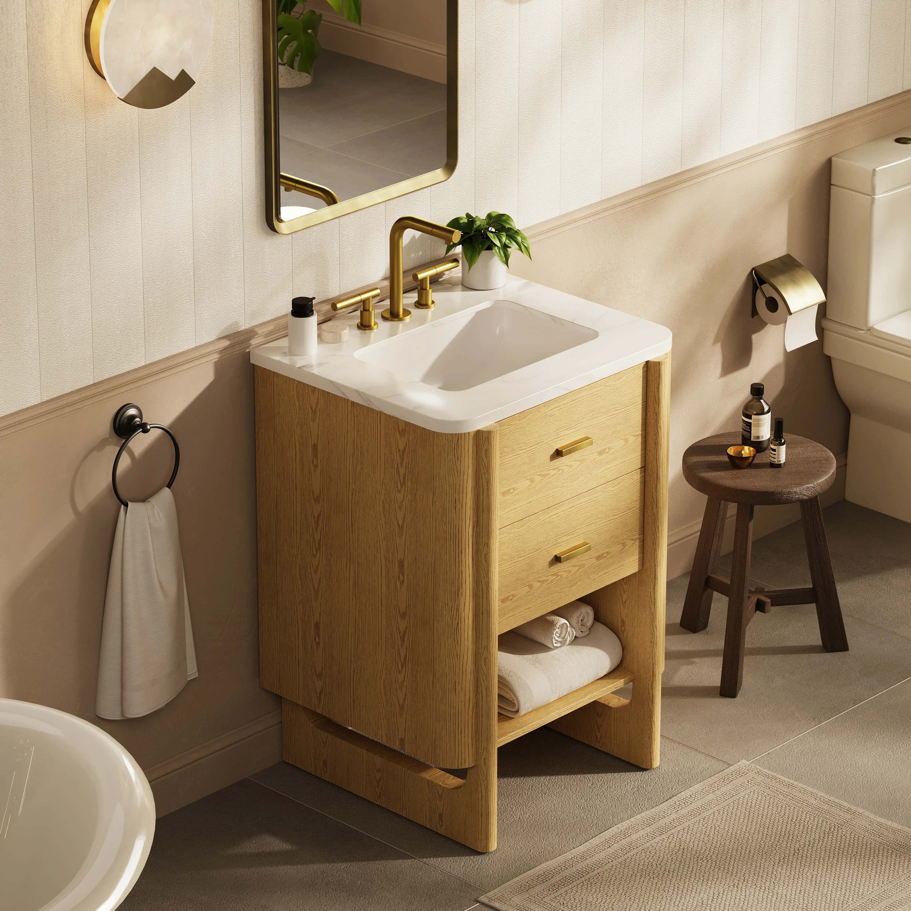 Silas Bathroom Vanity 61cm W