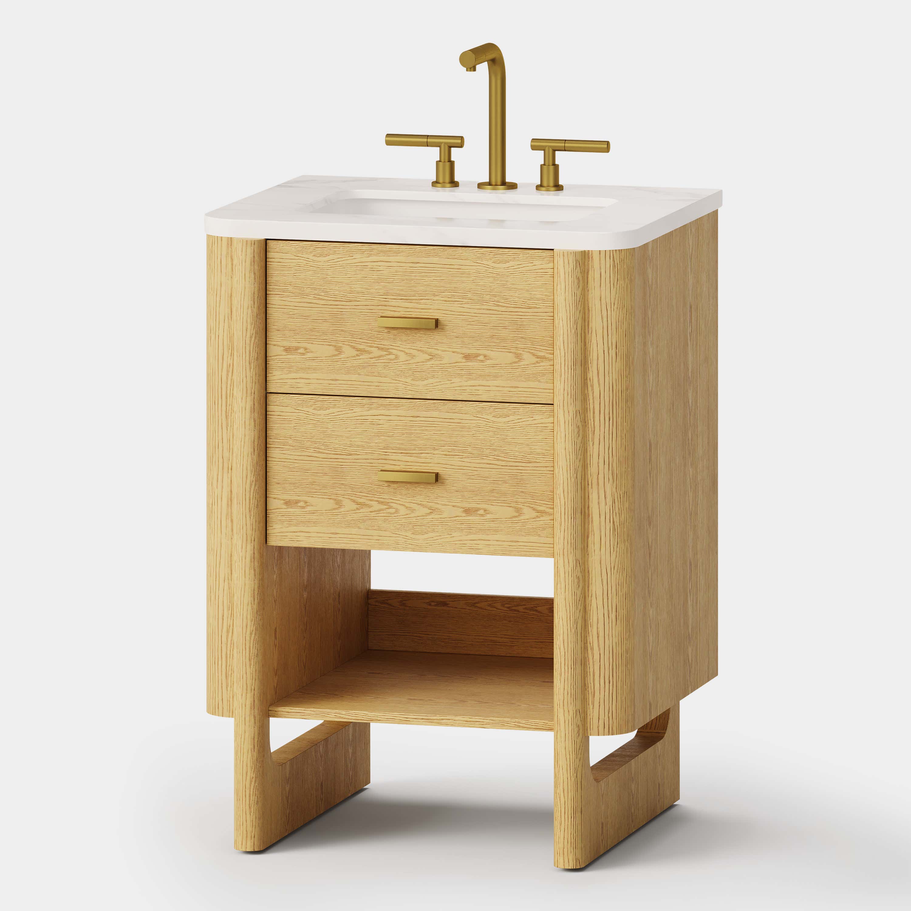 Silas Bathroom Vanity 61cm W