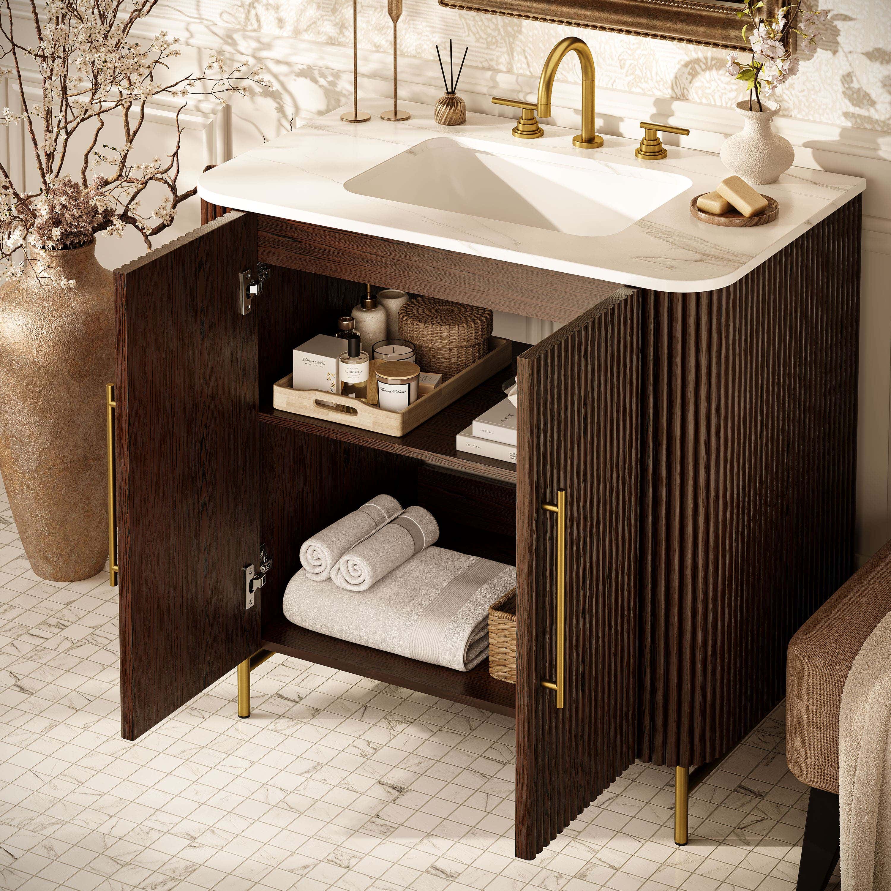 Riley Bathroom Vanity 36"W