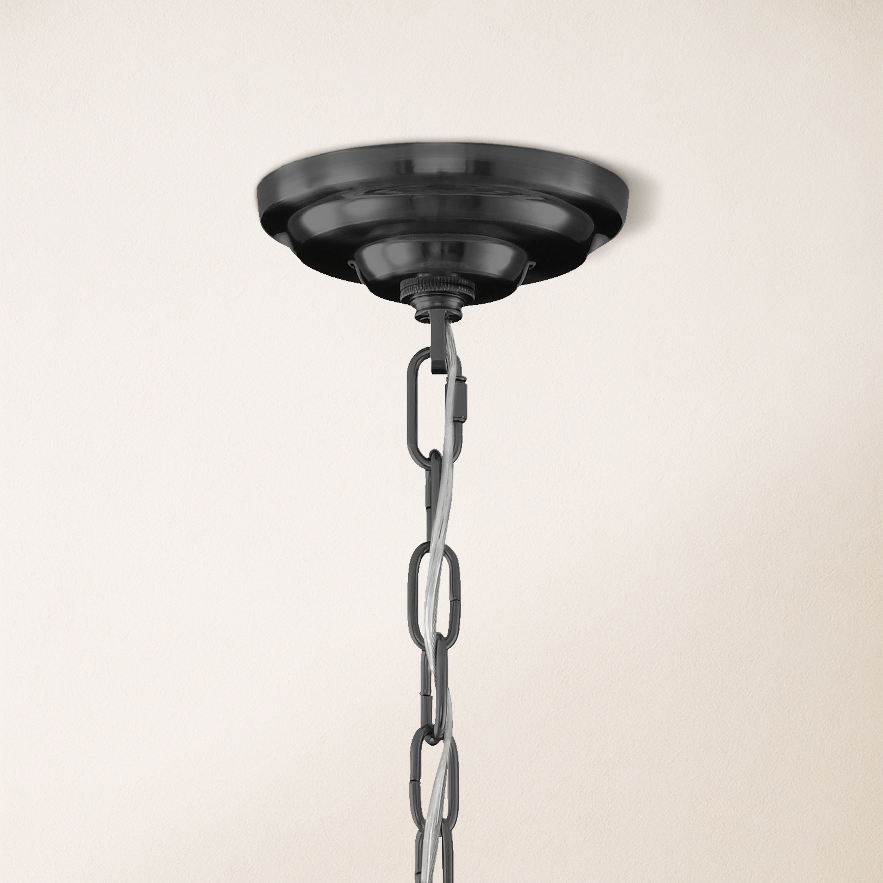 Moira Alabaster Multi-Tier Round Chandelier 32"D