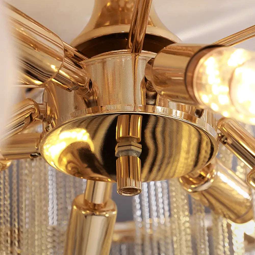 Teresa Cadena Chain Tassel Ceiling Light Fixture