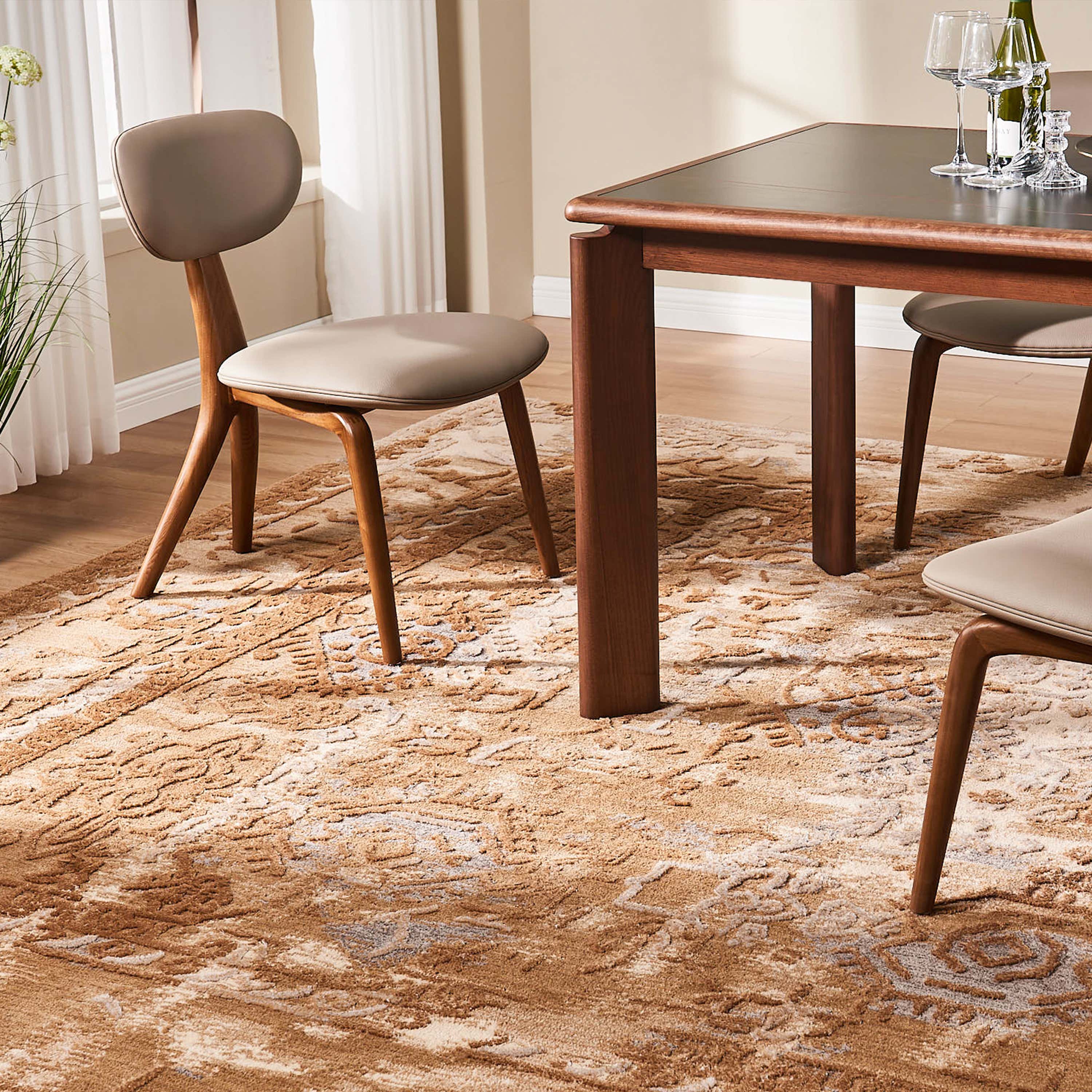 Aurelian Relief Wool-Blend Rug