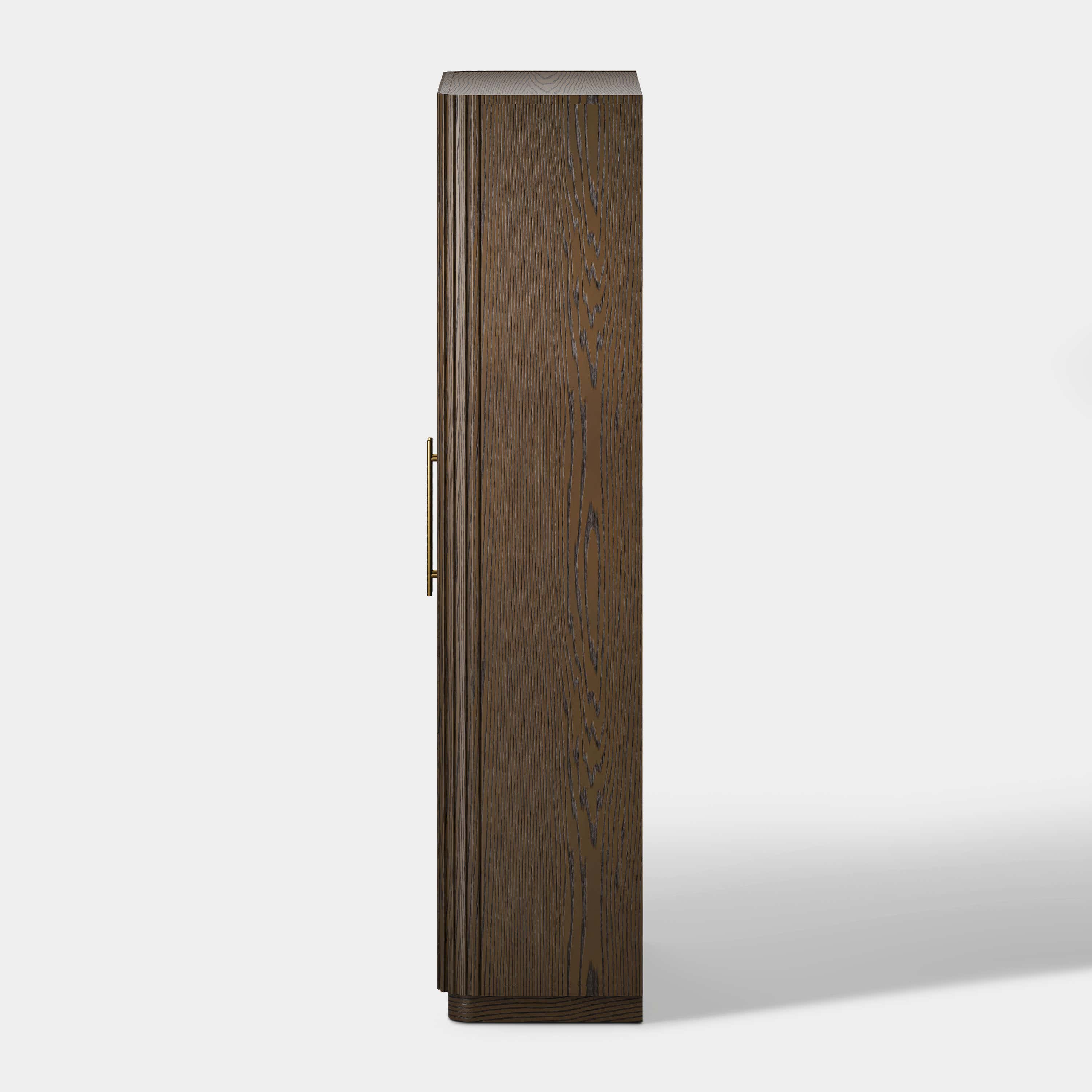 Marais Oak 89" Tall Storage Cabinet