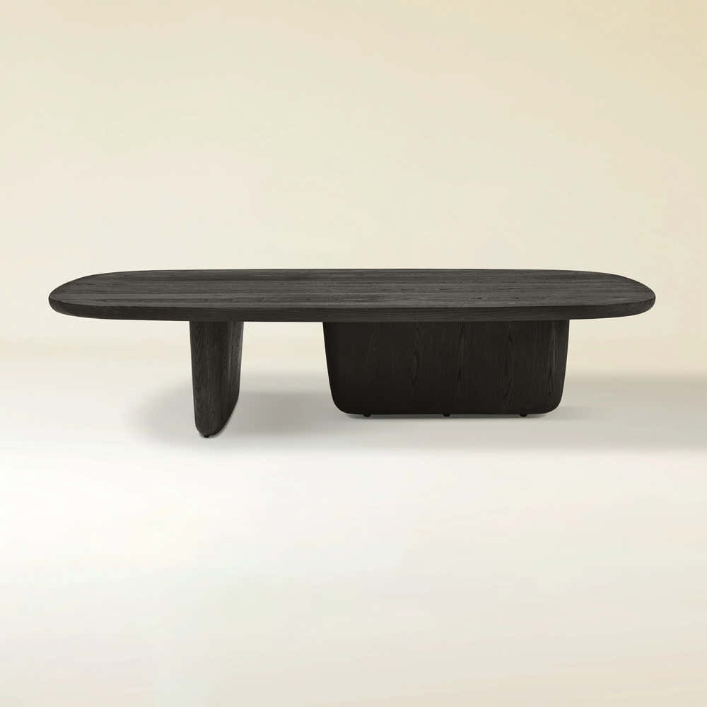 Orbit Elm Rectangular Coffee Table 57"