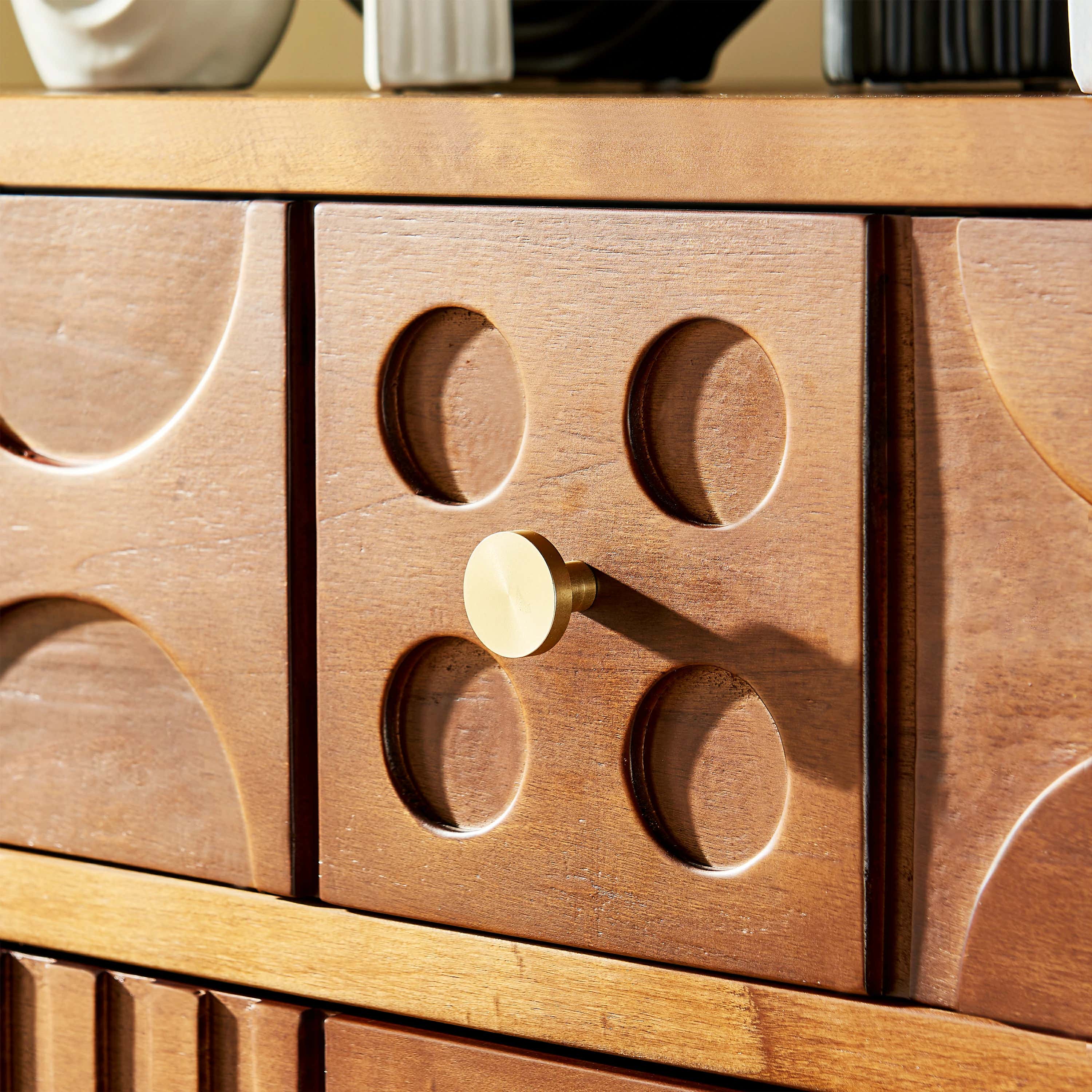 Rive Gauche Poplar 62.9" Solidwood Sideboard