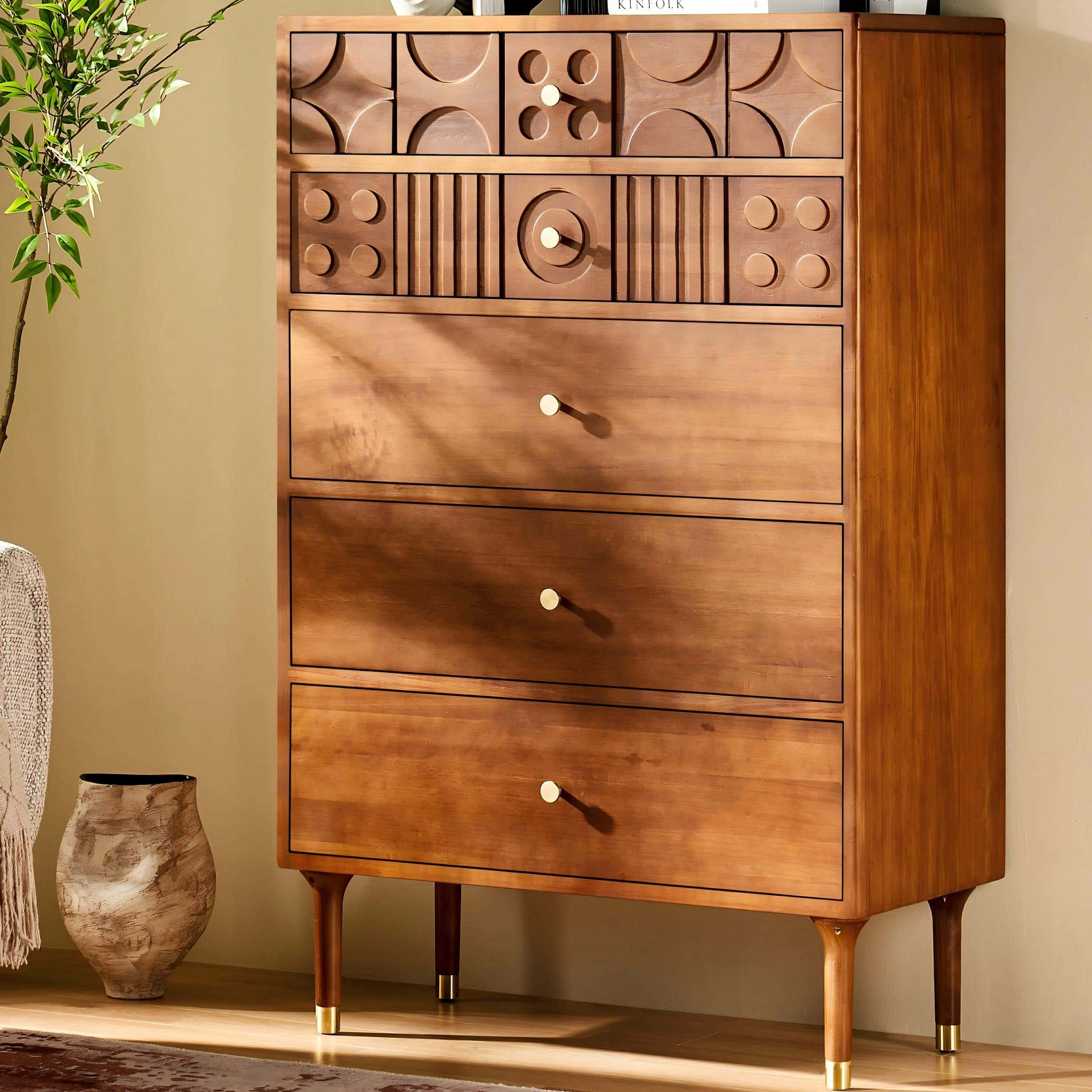 Rive Gauche Oak Drawer 31"W