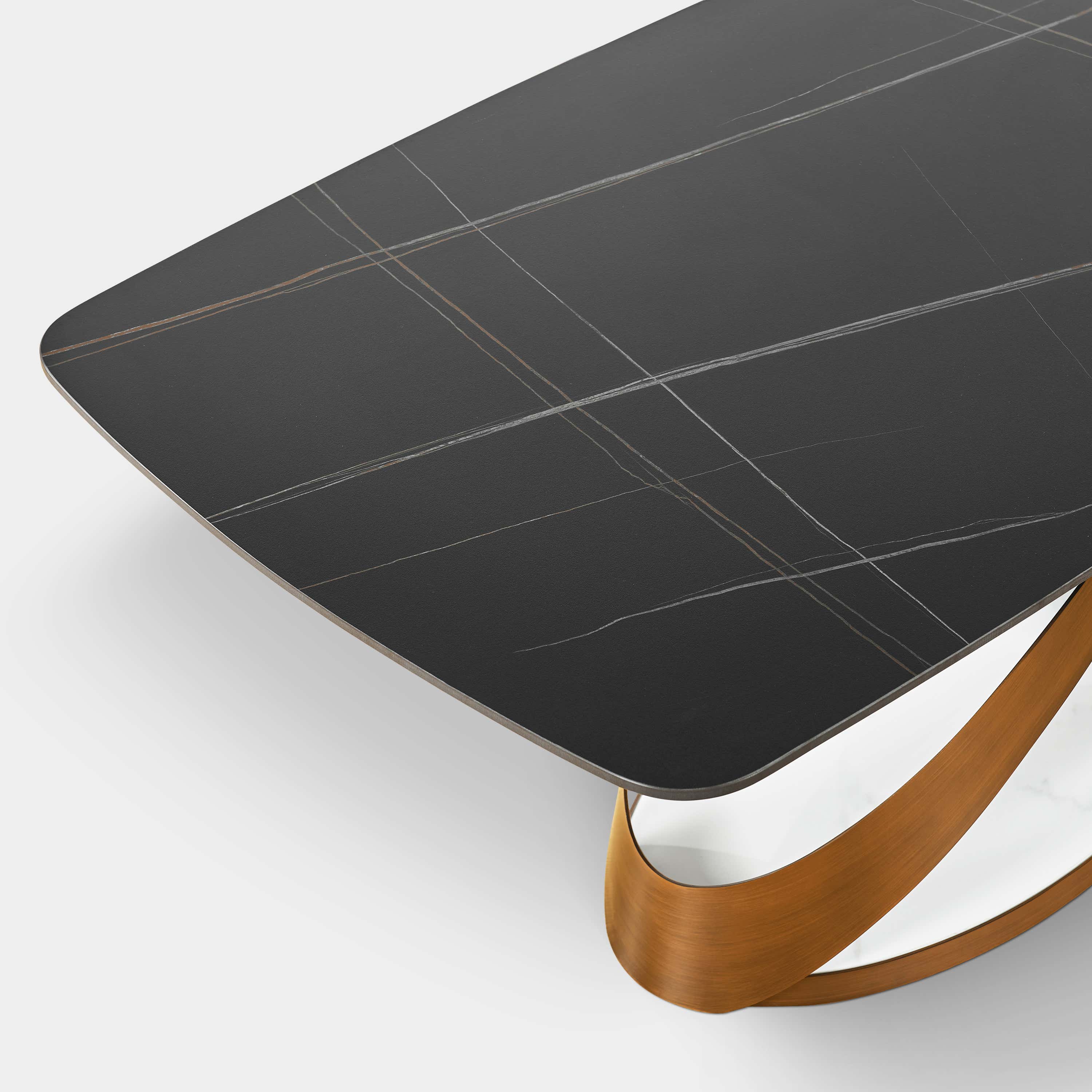 Koda Sintered Stone Rectangular Dining Table 71"