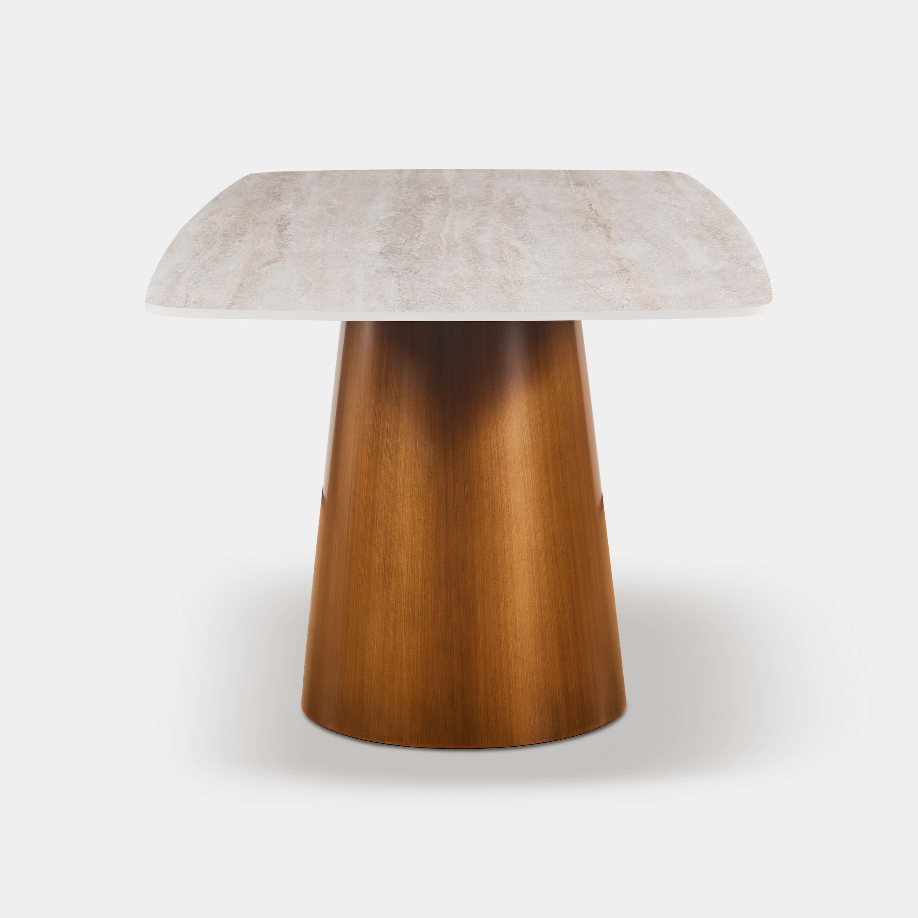 Synergy Sintered Stone Rectangular Dining Table 71"