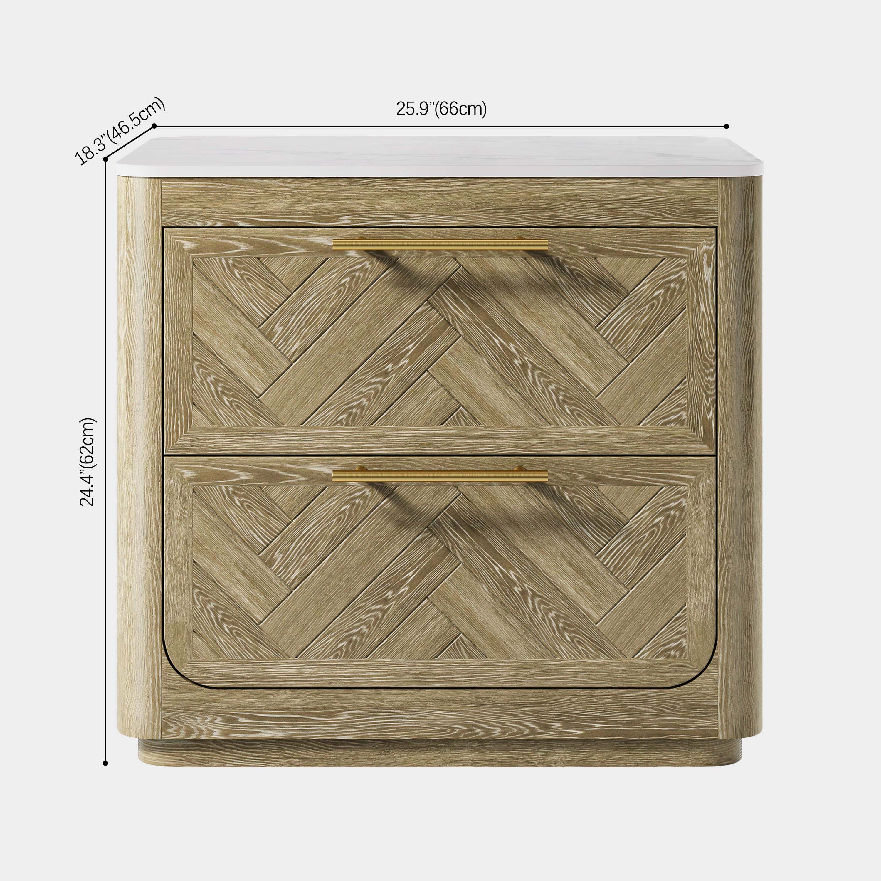 Ridgemont Nightstand 26" W
