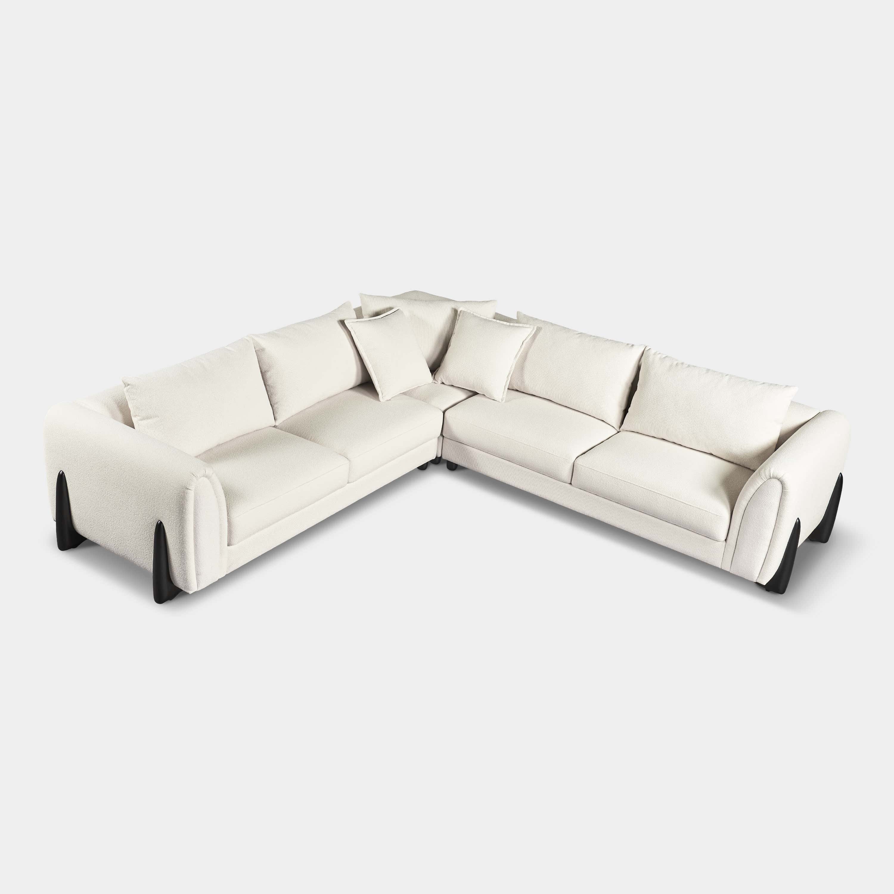 Kylix 5-Piece L-Shaped Sectional Sofa