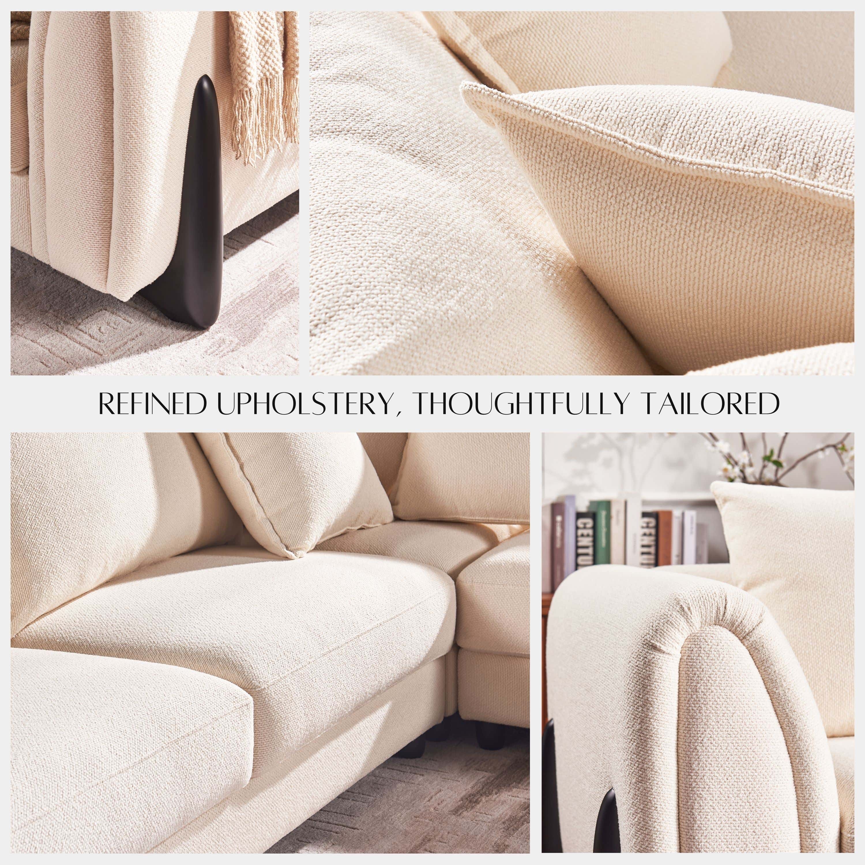 Kylix 5-Piece L-Shaped Sectional Sofa