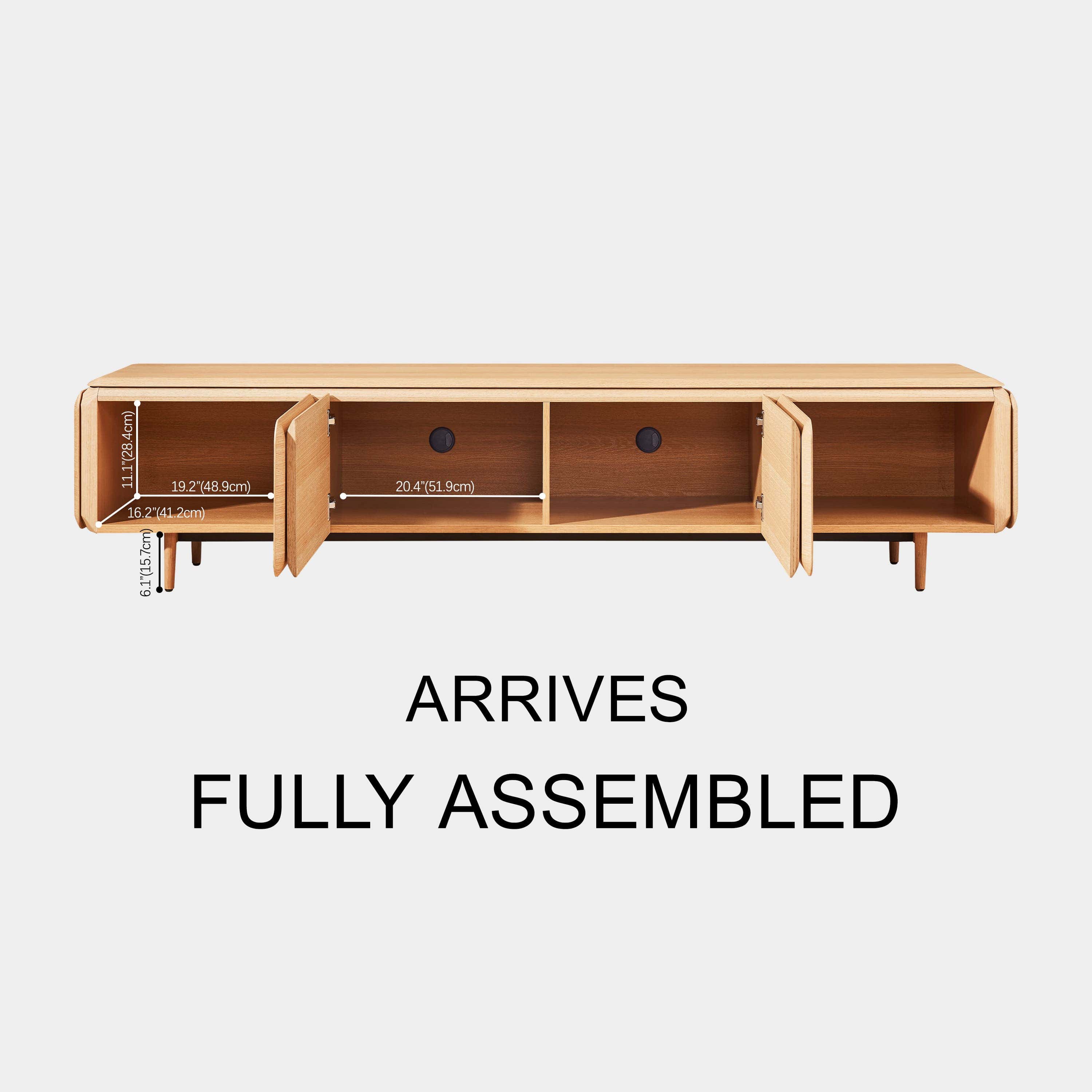 Dolmen Media Console 86"