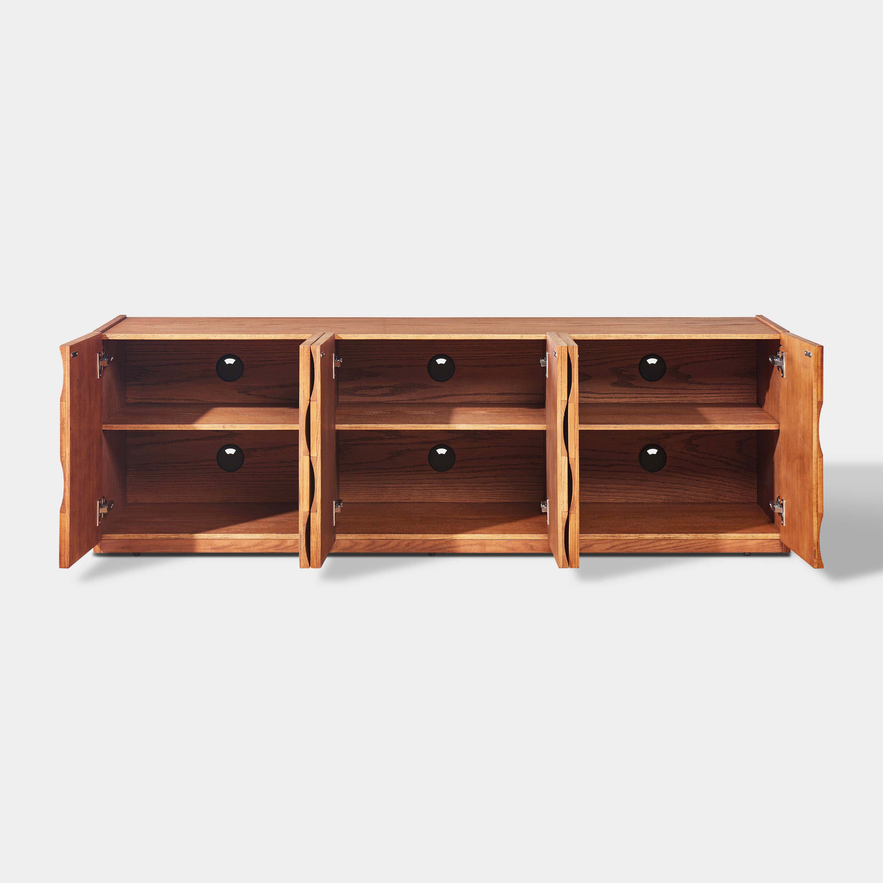 Terra Cube Emboss Media Console 71”