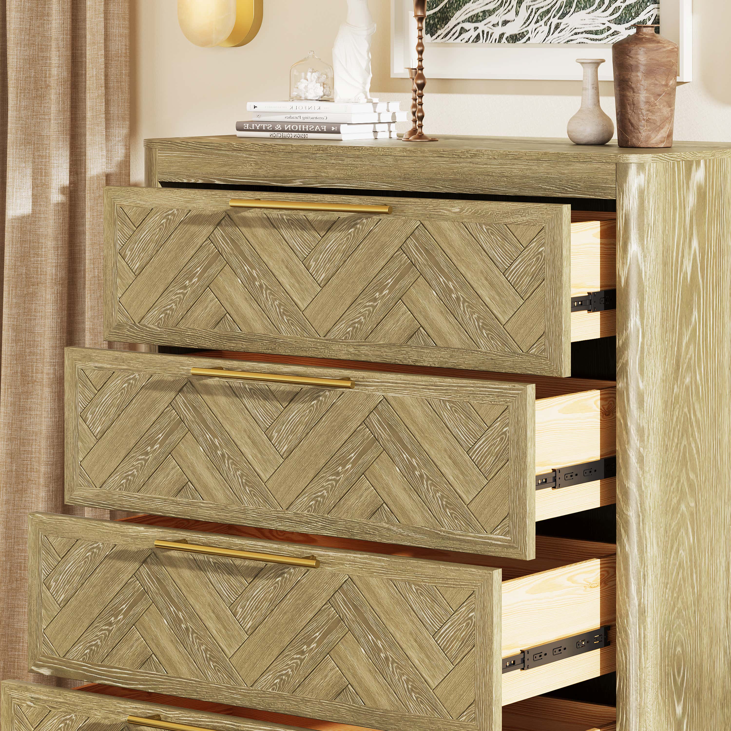 Ridgemont 5-Drawer Chest 36" W