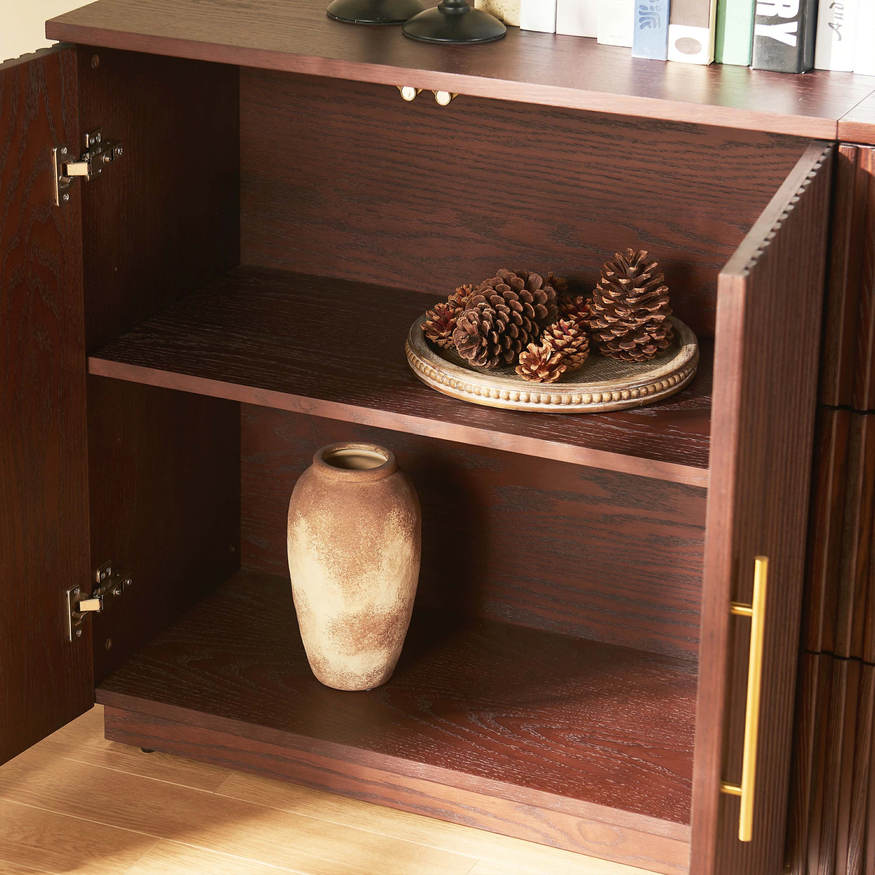 Holt Oak Modular Media Console (Set of 4)