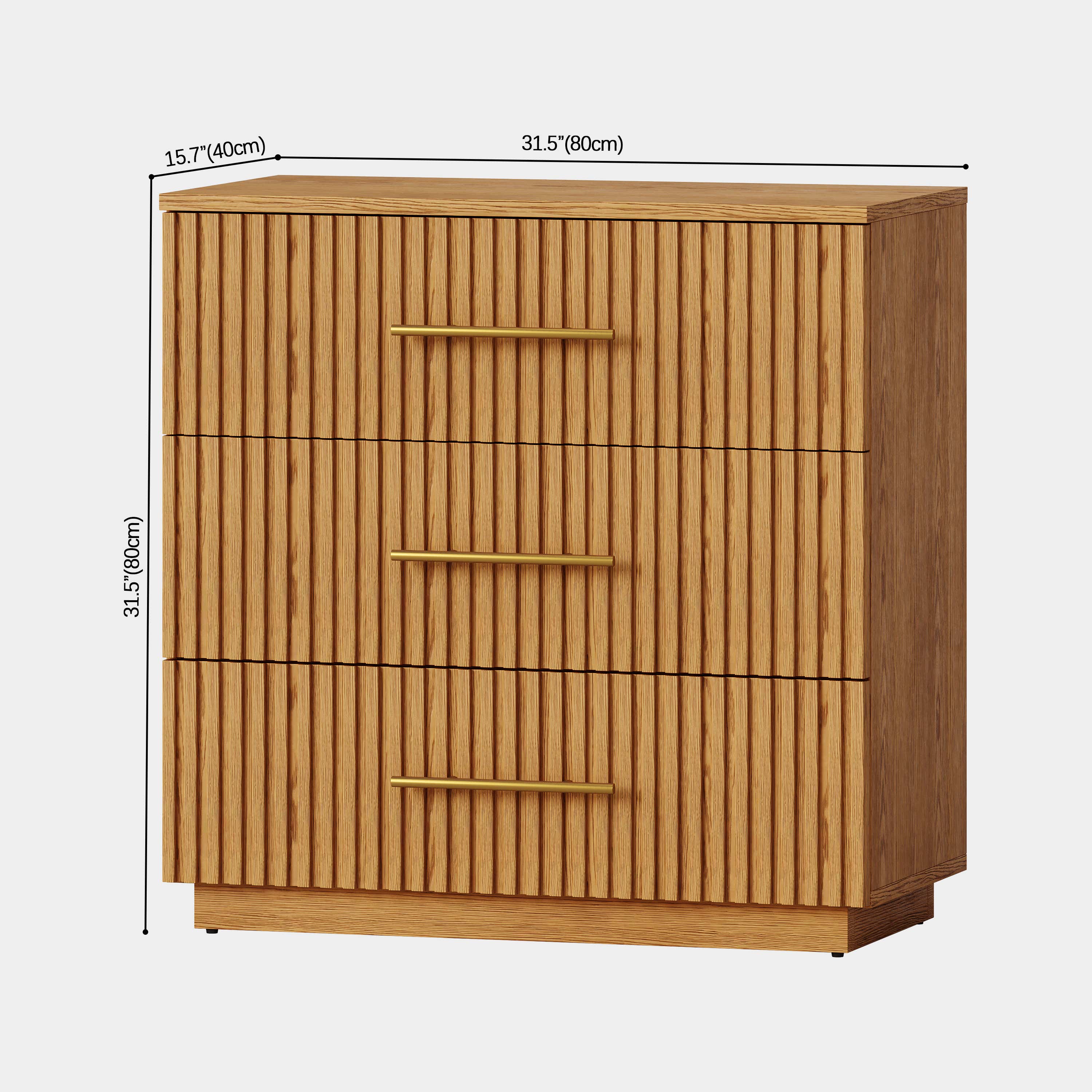 Holt 32" Oak Drawer Chest