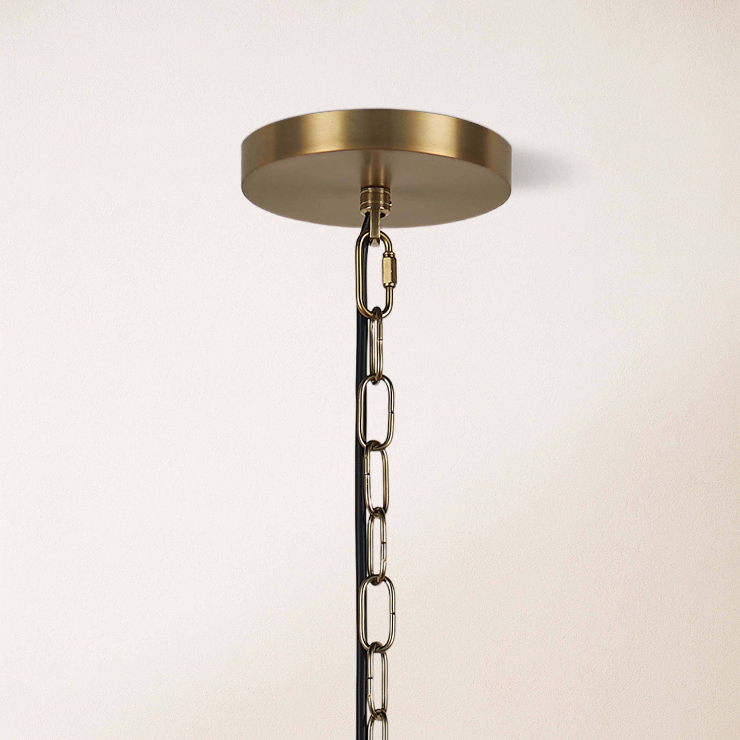 Luminare Resin Fluted Pendant 5"